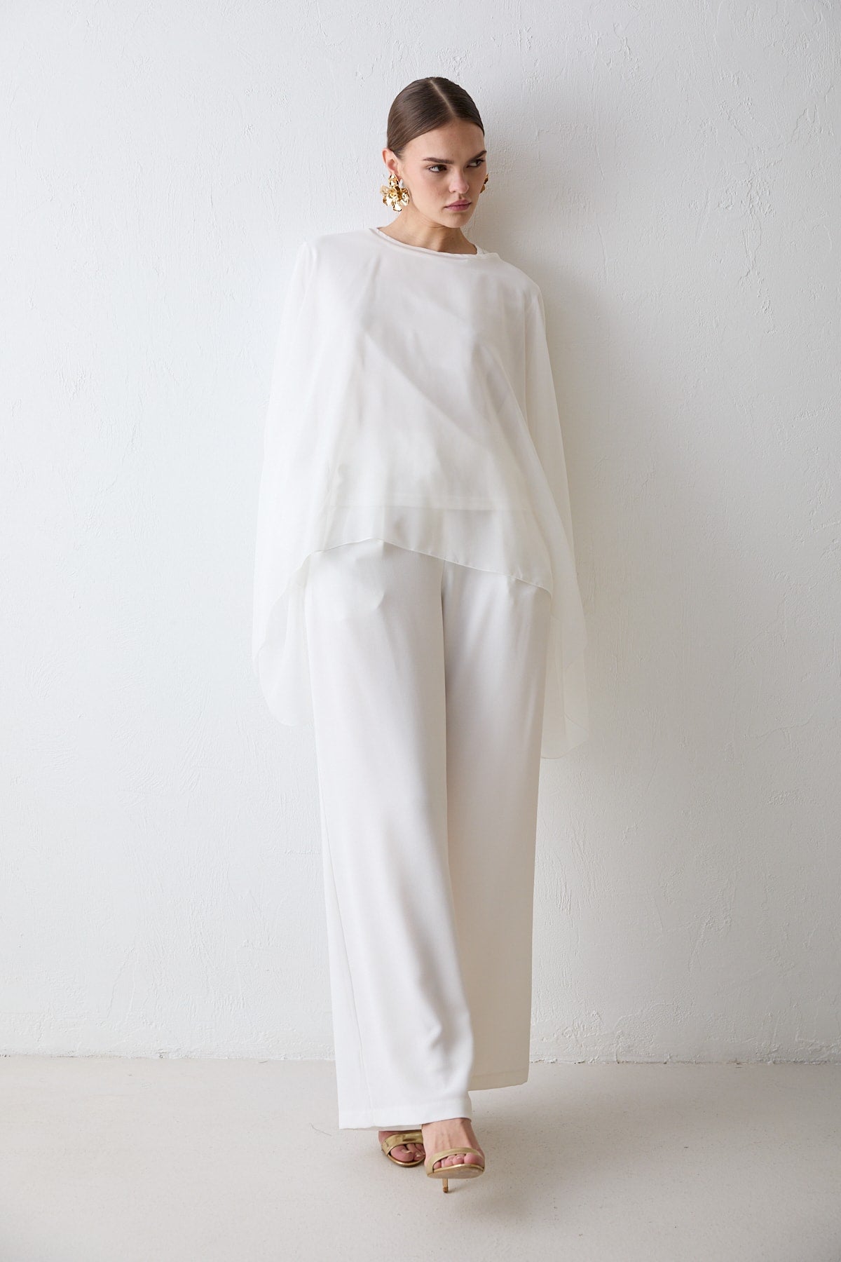 Şifon Tunikli Takım 32-2636