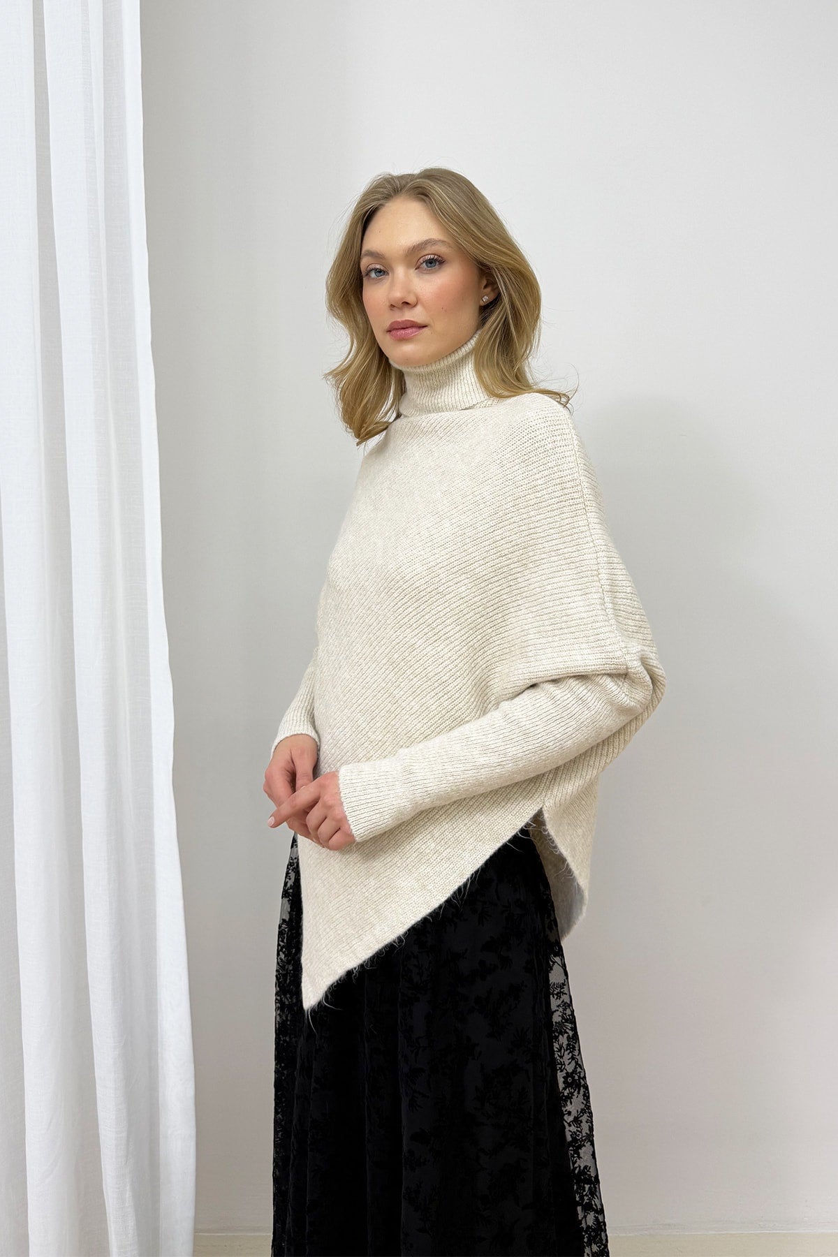Asimetrik Triko Kazak 94-6107