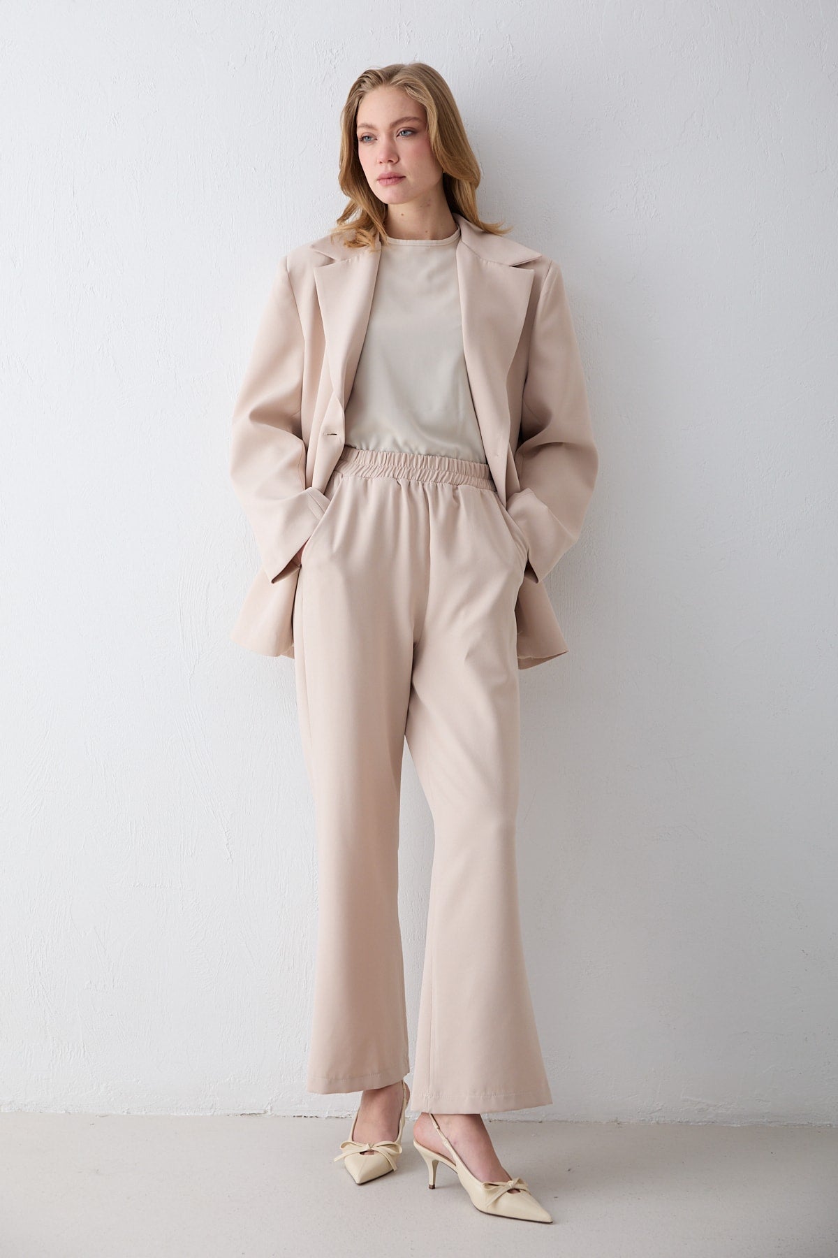 Oversize Ceketli Takım 32-2734
