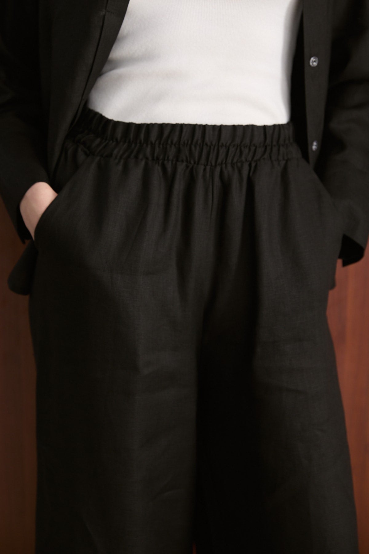 Keten Pantolon 32-2765-1 Kadın Pantolon