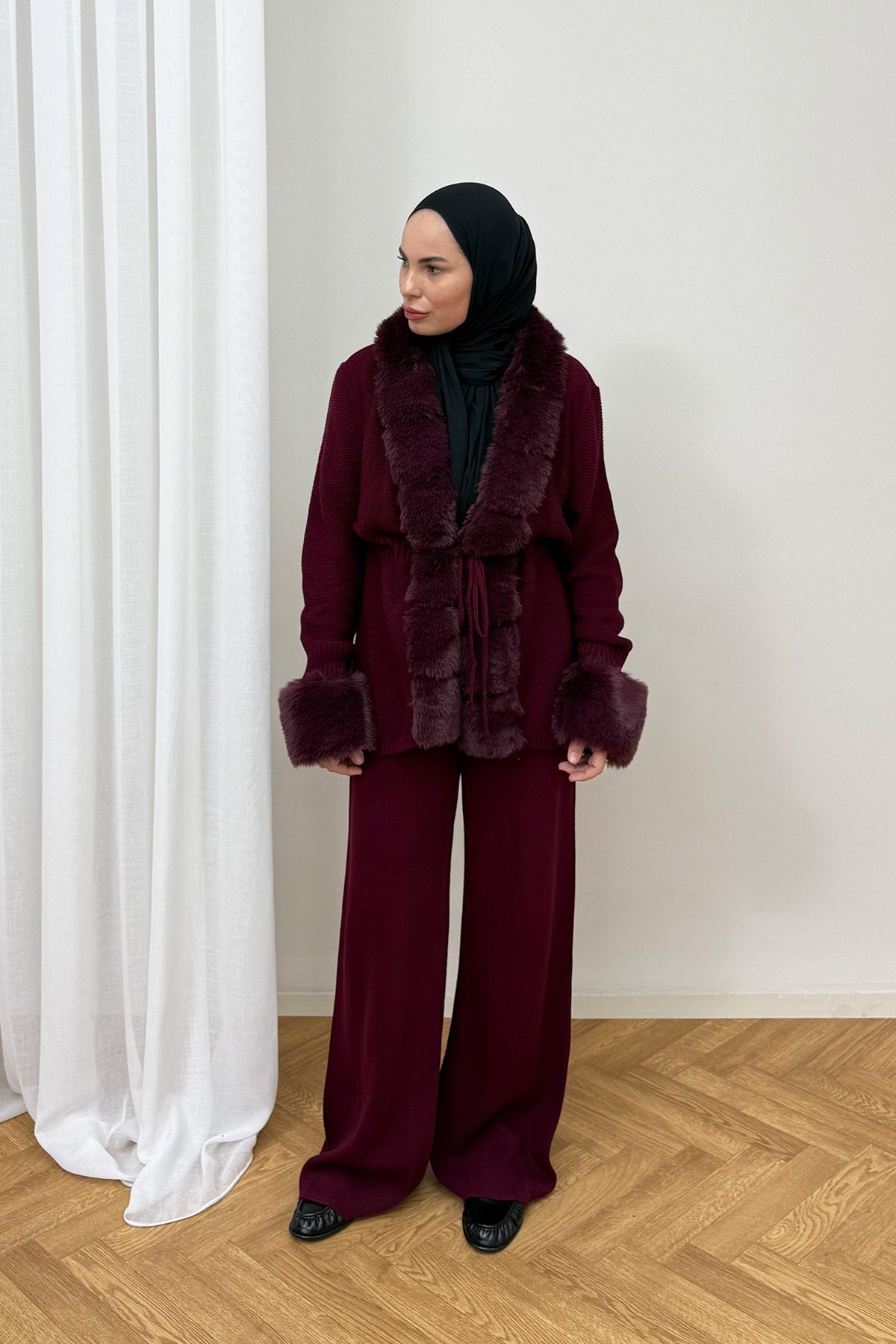 Kürklü Triko Takım 92-9201