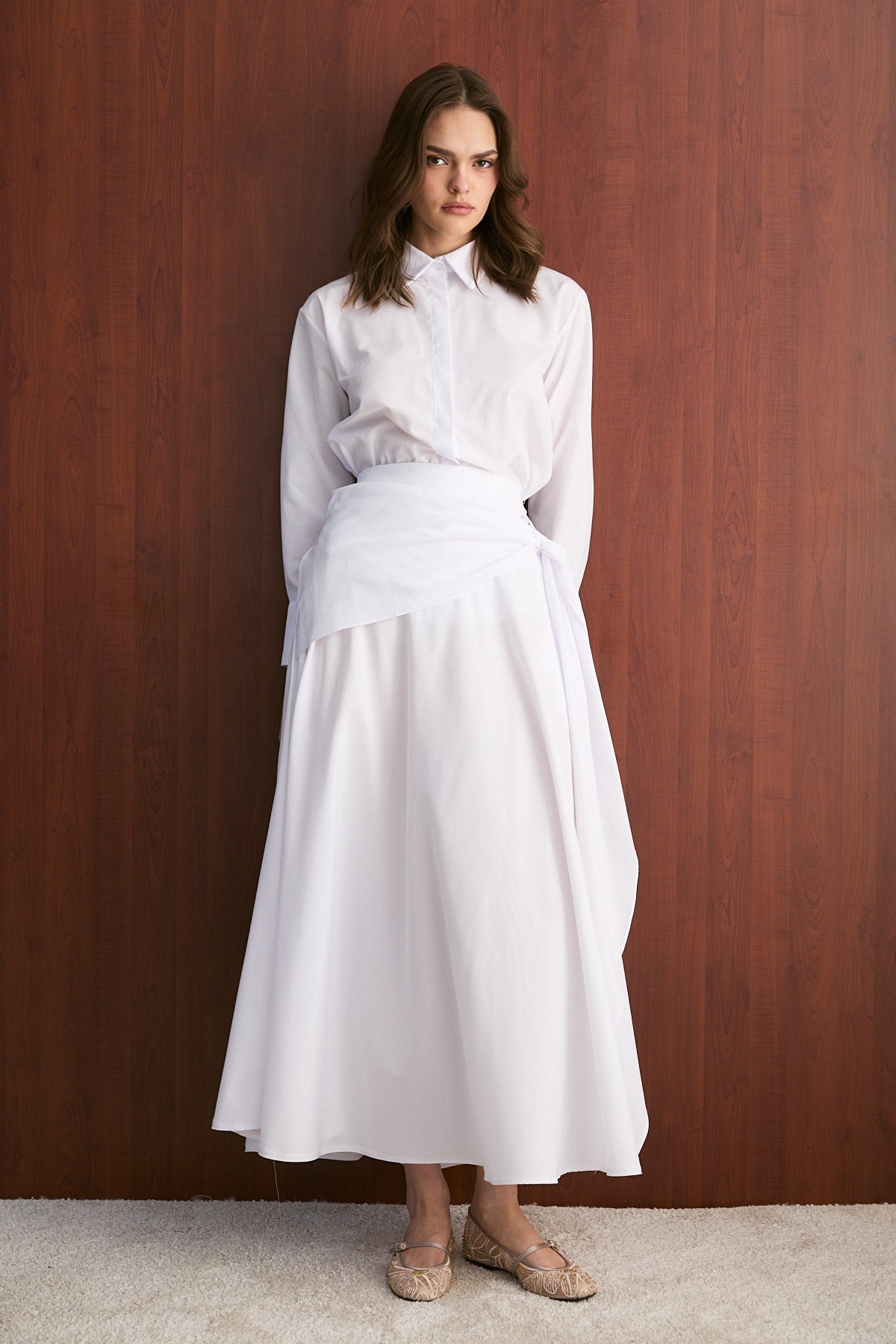 Poplin Etekli Takım 32-2745