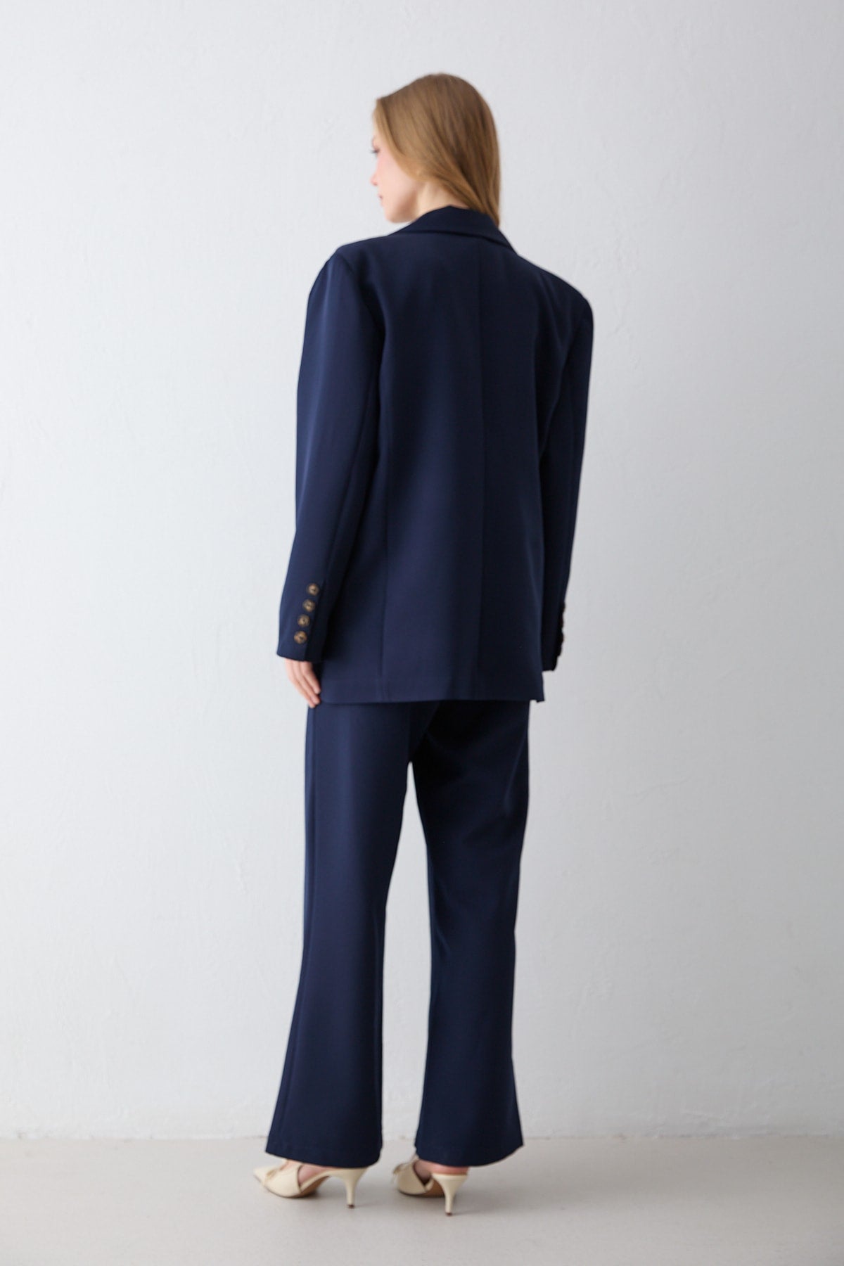 Oversize Ceketli Takım 32-2734