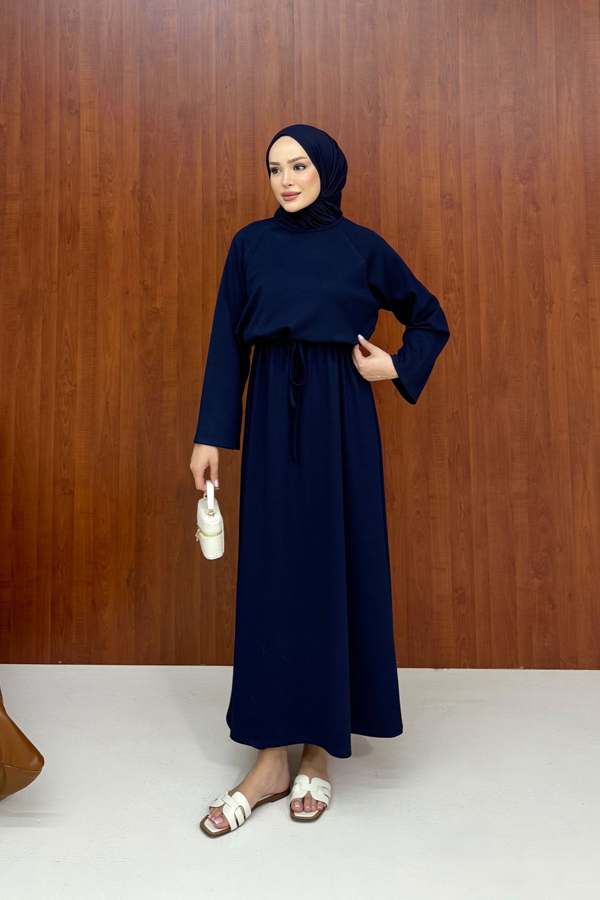 Örme Modal Elbise 68-6600