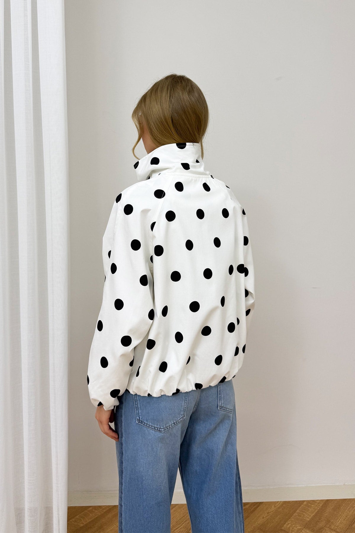 Puantiye Bomber Ceket 12-70208