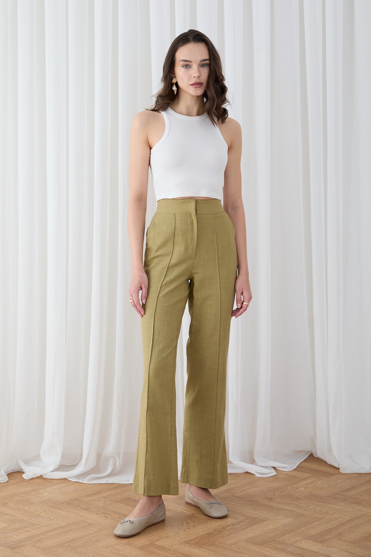 Keten Pantolon 32-2834