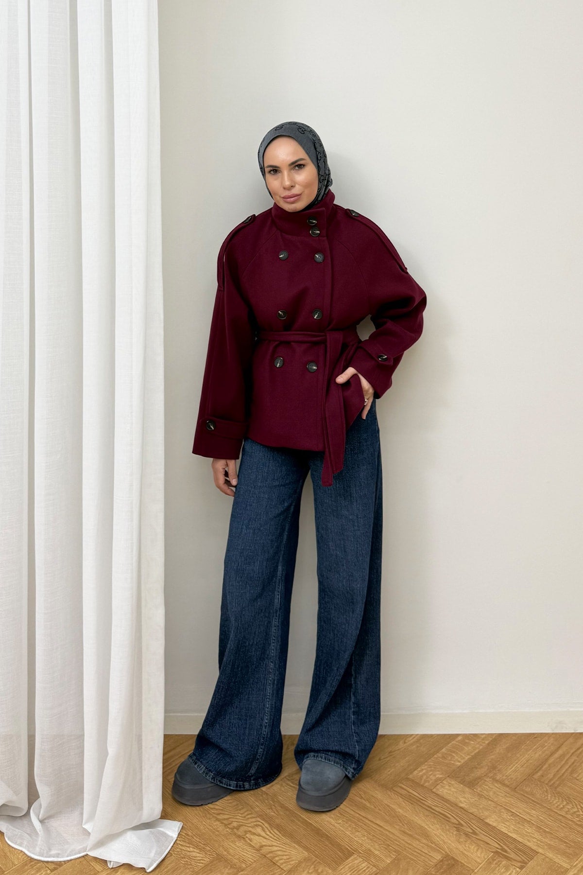 Premium Kaşe Kaban 12-70119