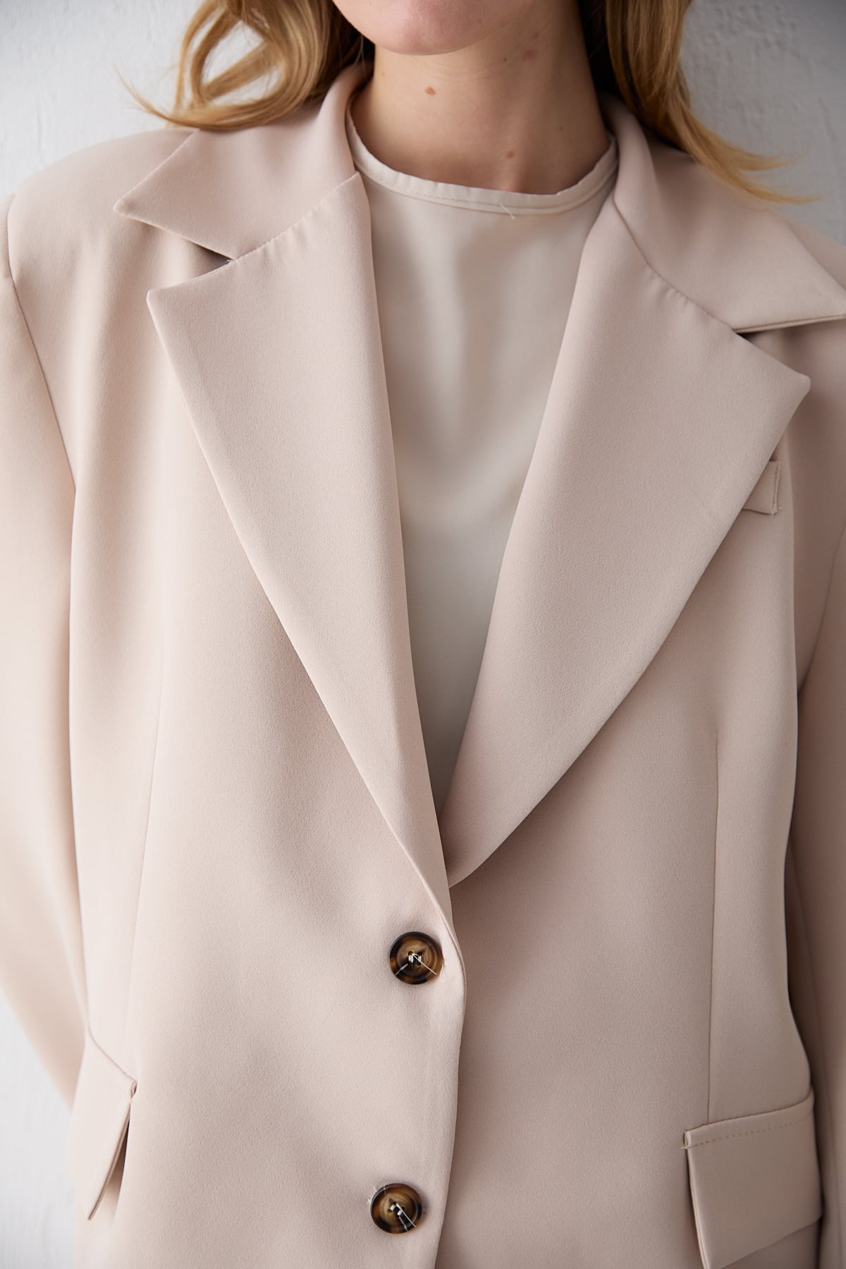 Oversize Ceketli Takım 32-2734