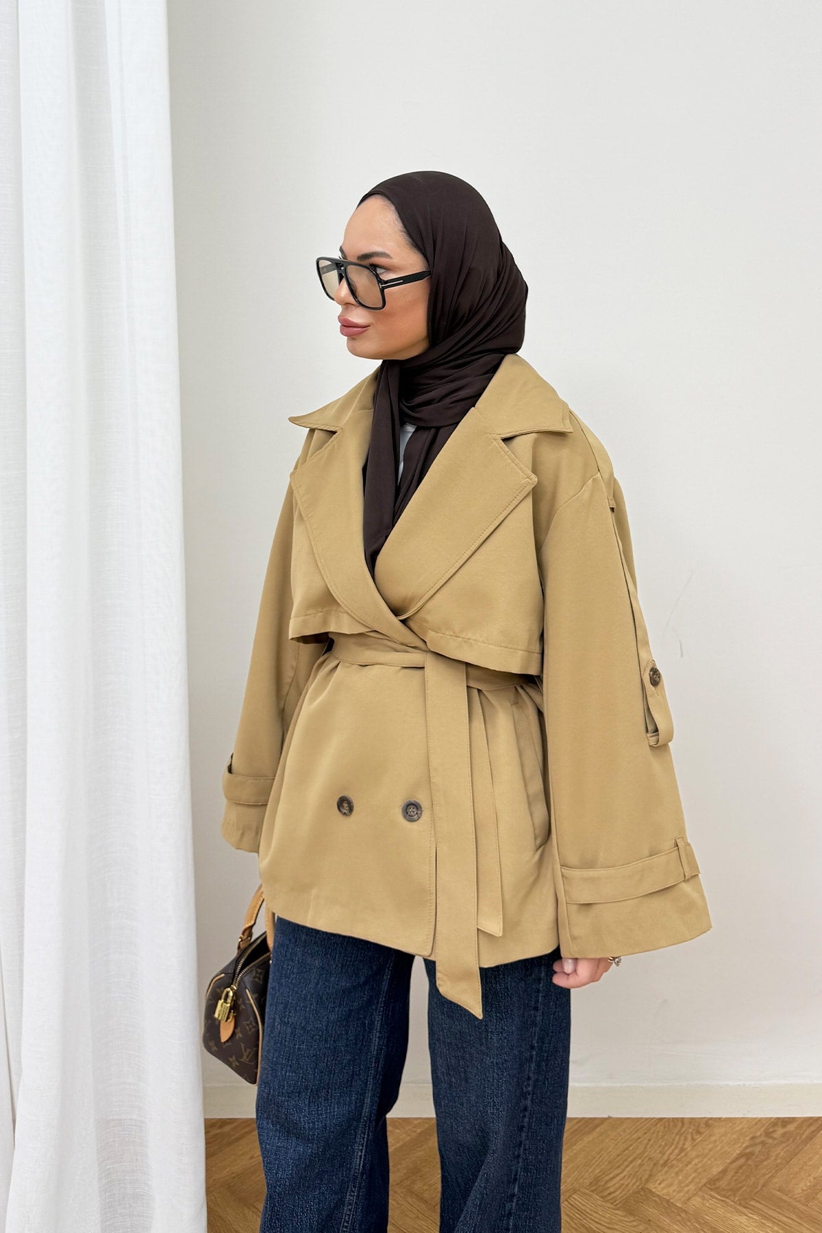 Kısa Oversize Trench 12-70164-1