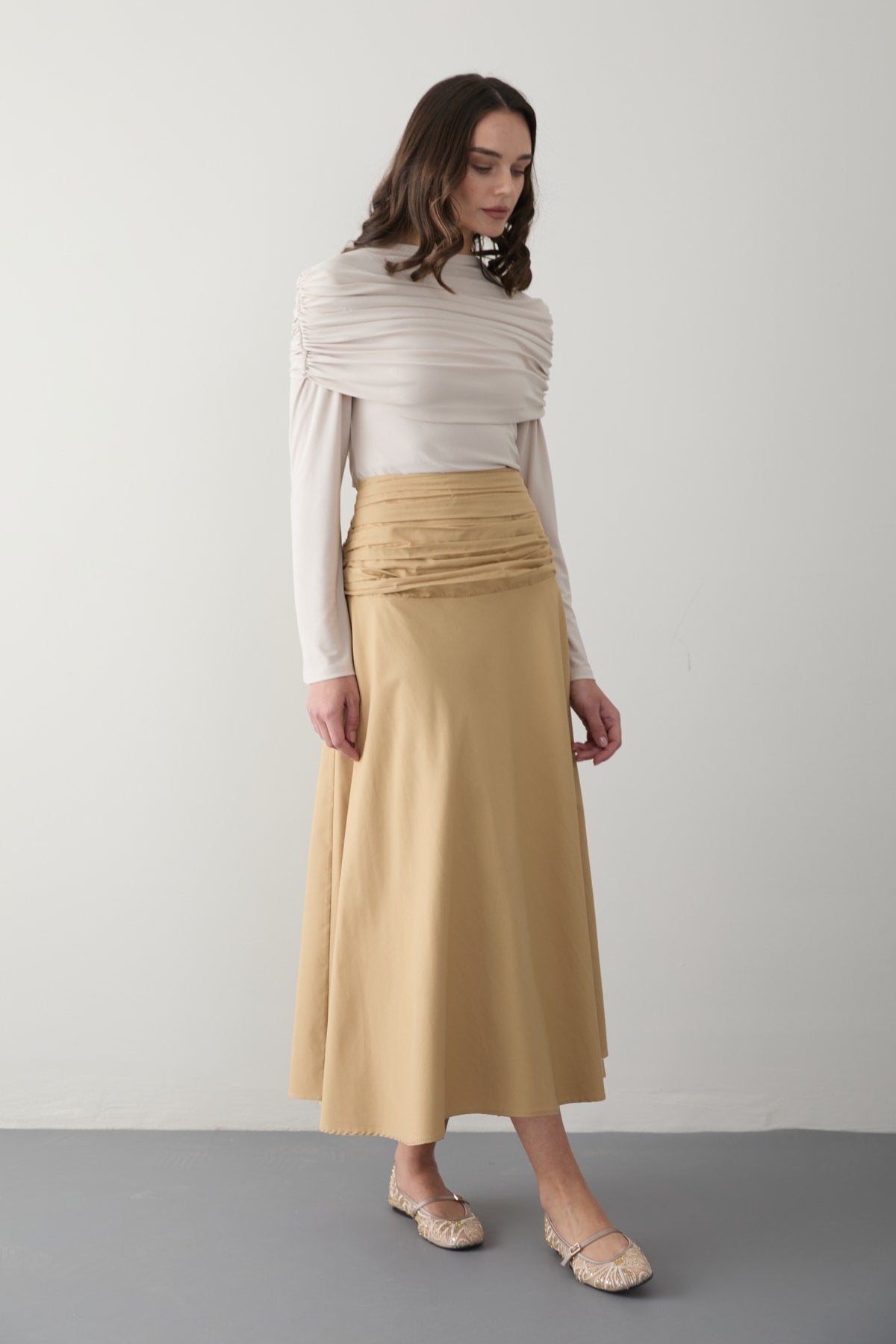 Poplin Etek 32-2816