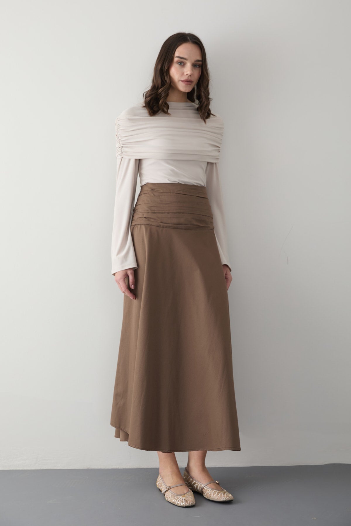 Poplin Etek 32-2816
