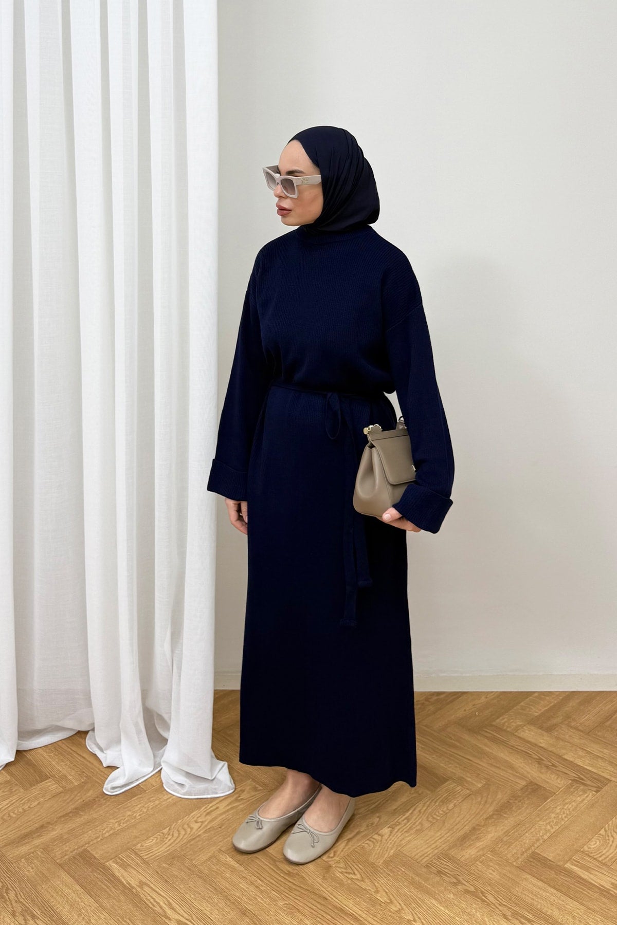 Triko Elbise 80-8419