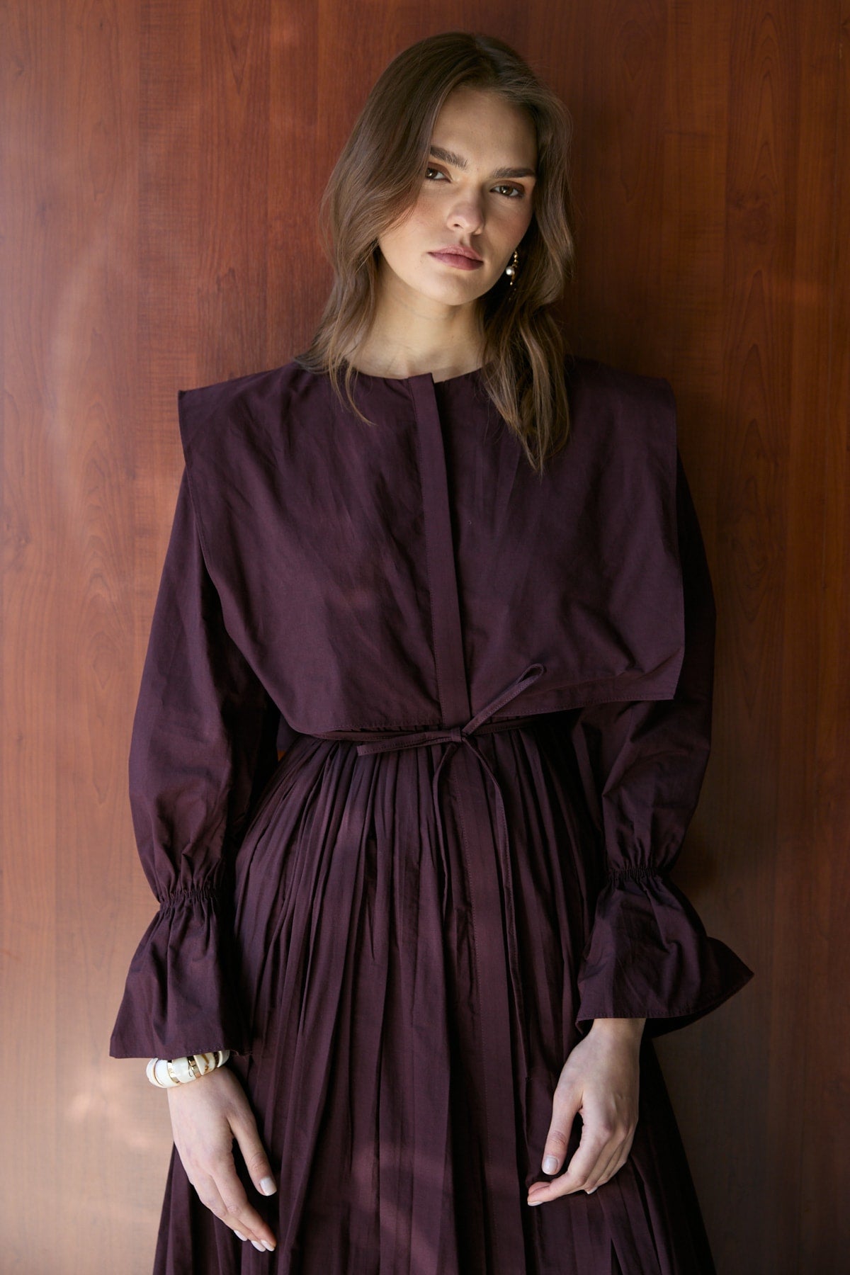 Poplin Elbise 32-2621
