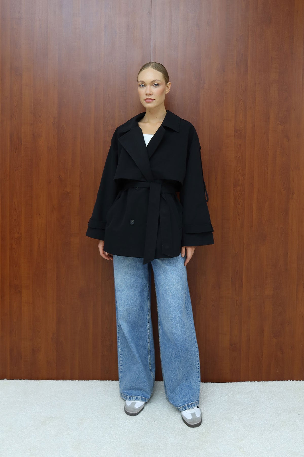 Kısa Oversize Trench 12-70164-1