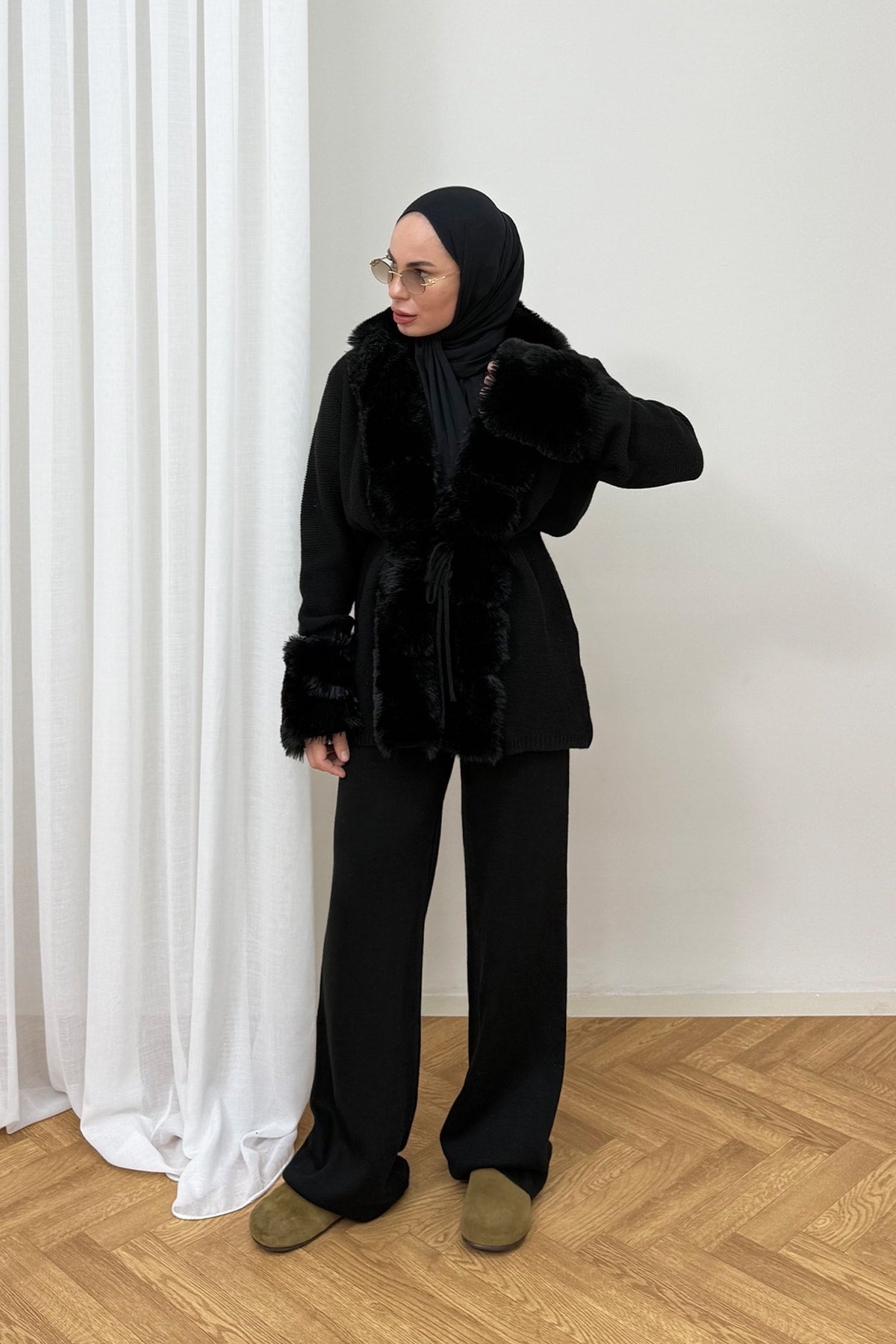 Kürklü Triko Takım 92-9201