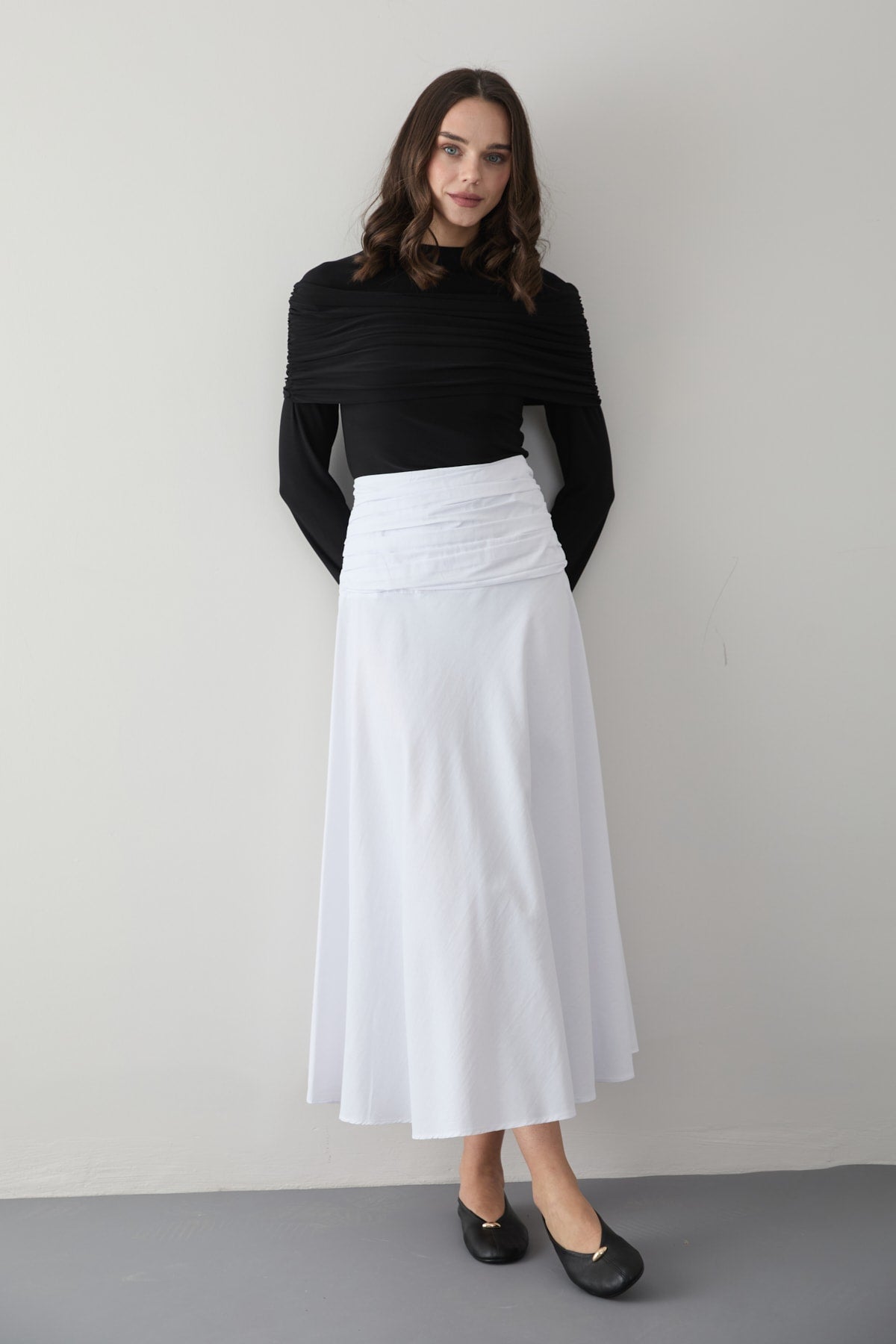 Poplin Etek 32-2816