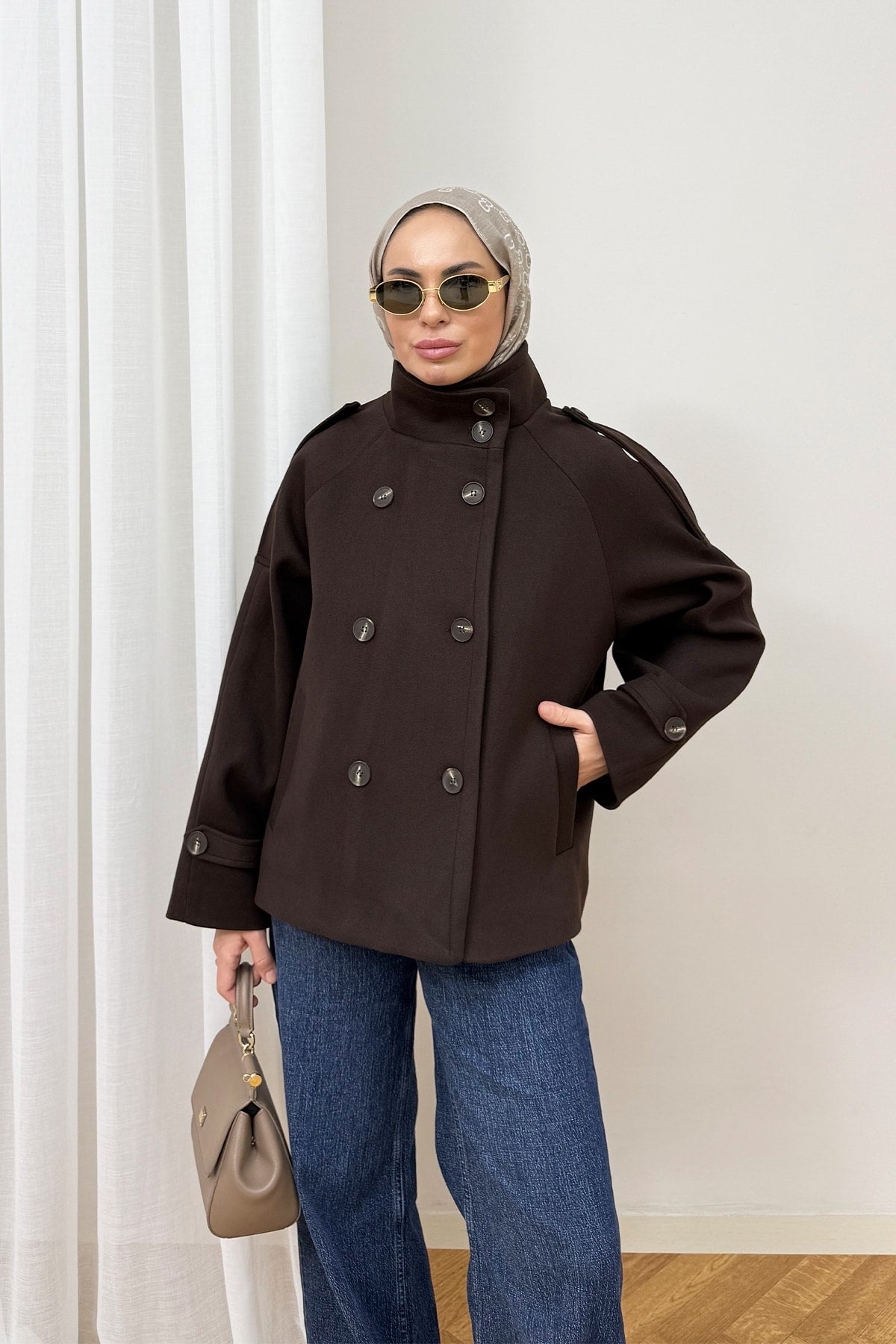 Premium Kaşe Kaban 12-70119