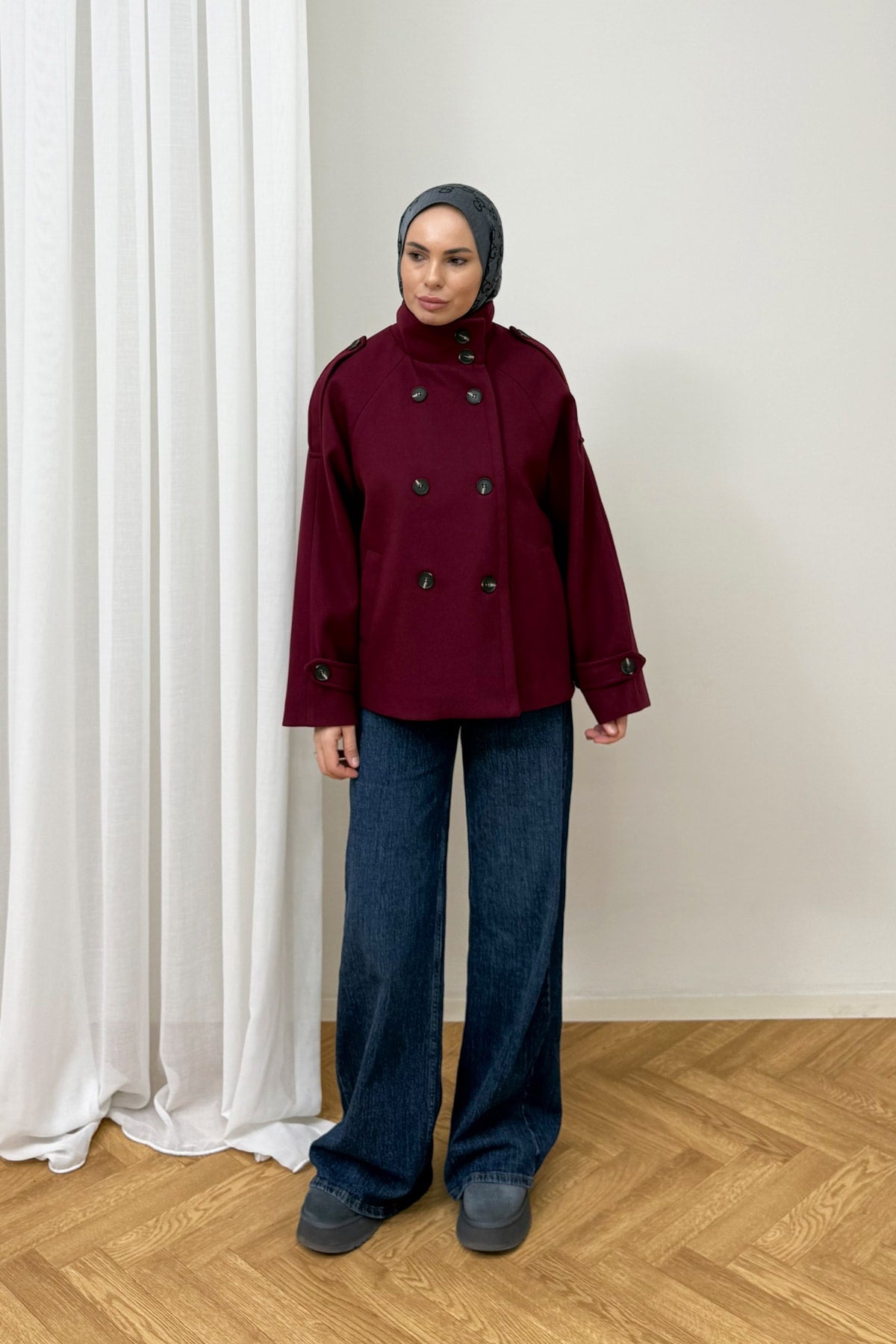 Premium Kaşe Kaban 12-70119