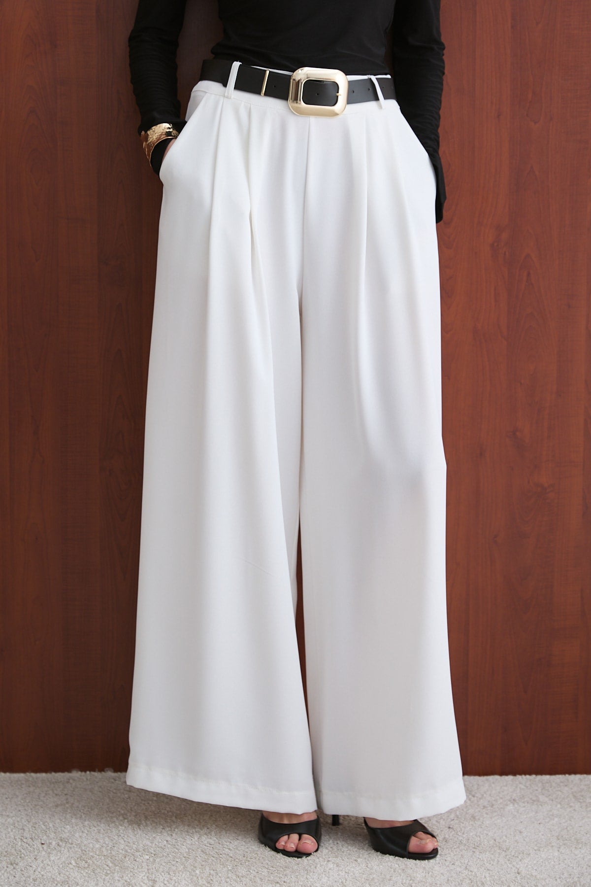 Kemerli Pantolon 32-2798