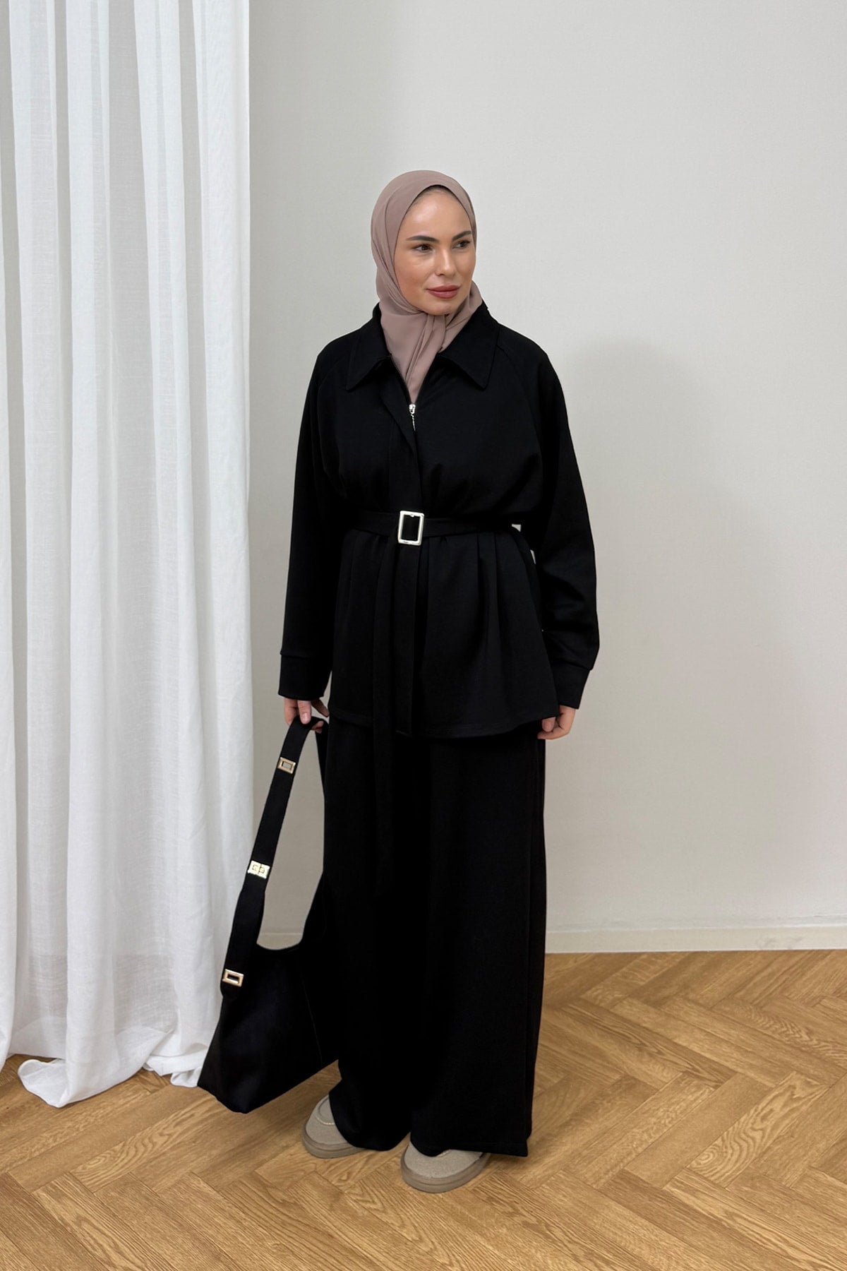 Kuşaklı Modal Takım 68-6613