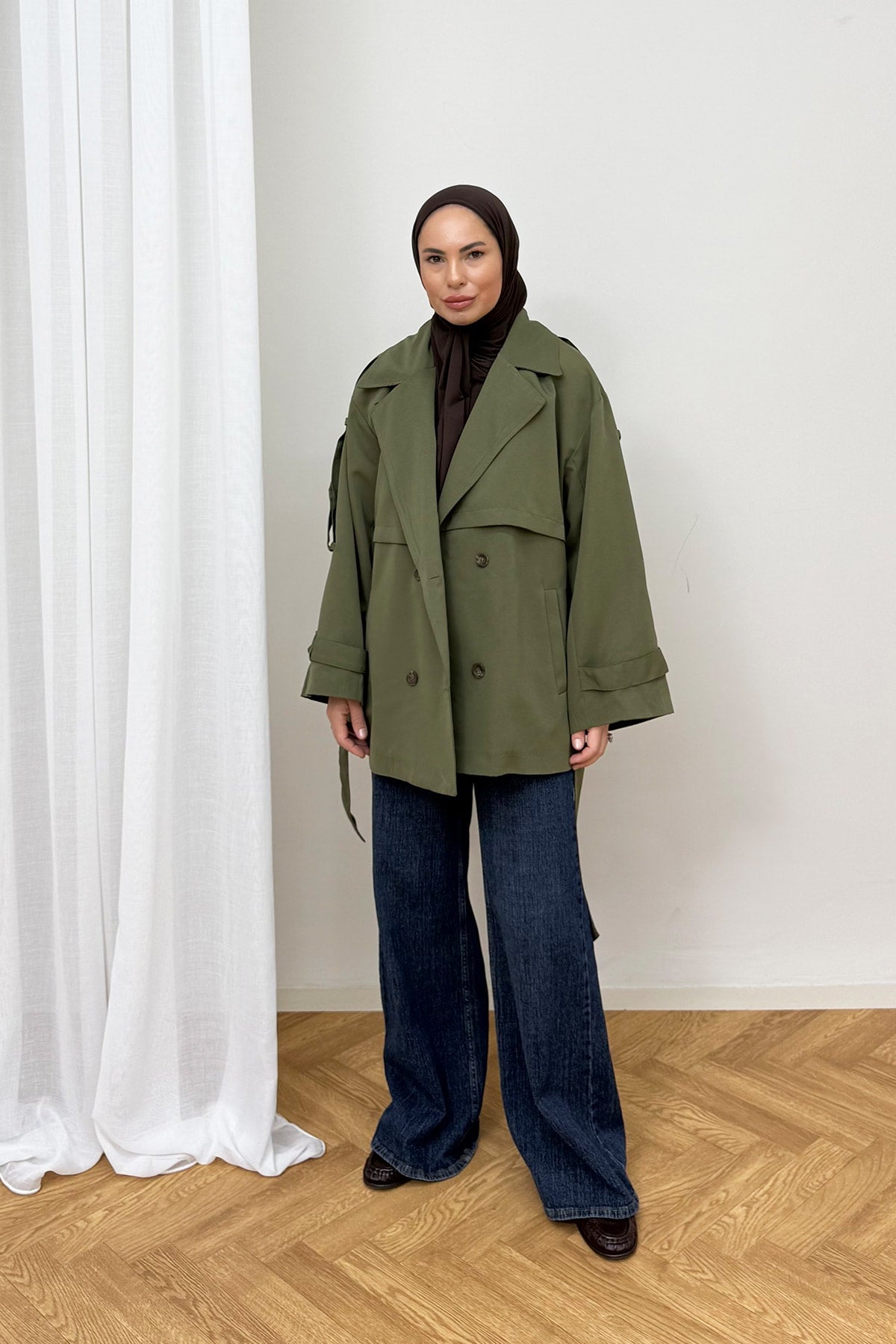 Kısa Oversize Trench 12-70164-1