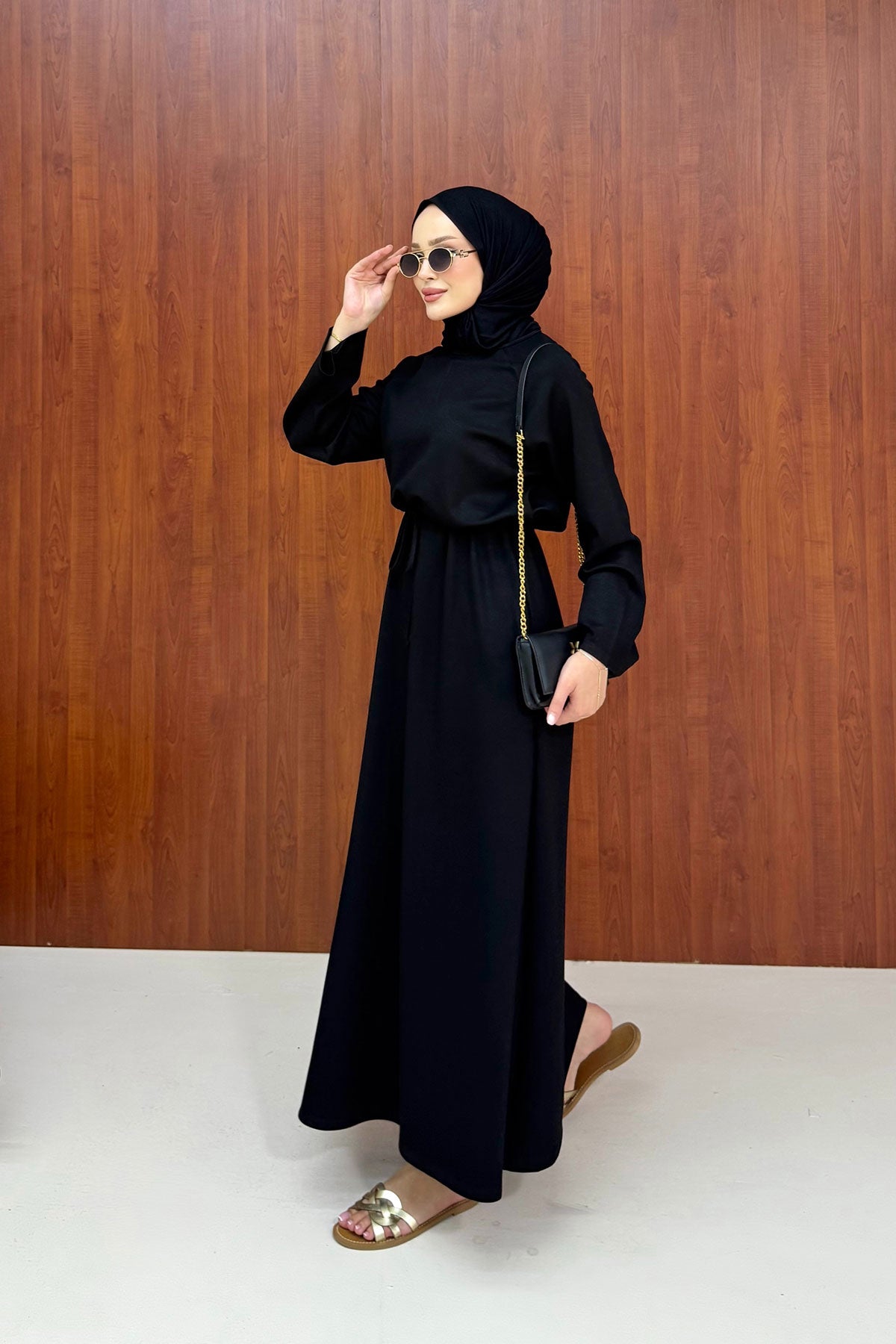 Örme Modal Elbise 68-6600