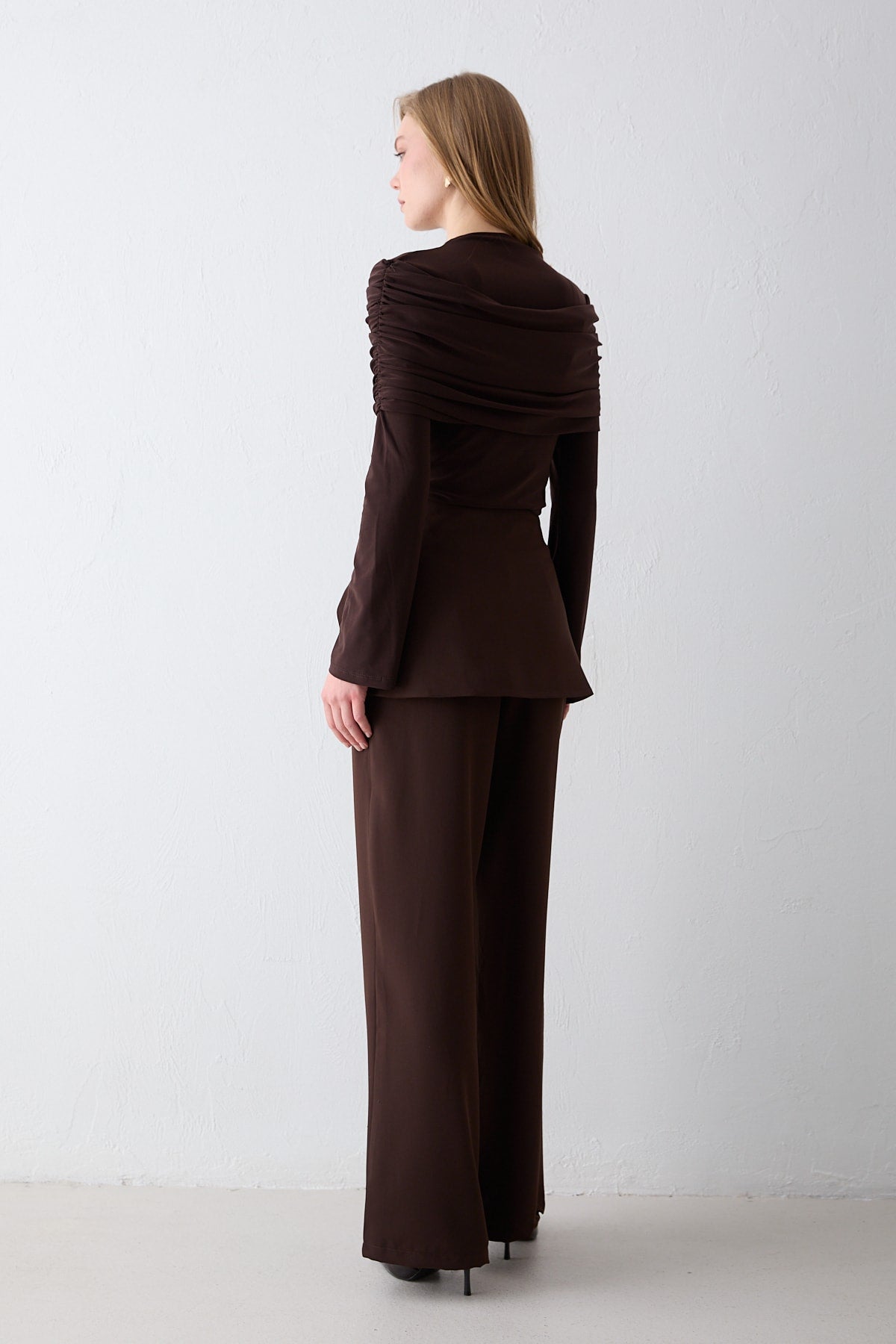Korsaj Detaylı Pantolon 32-2702