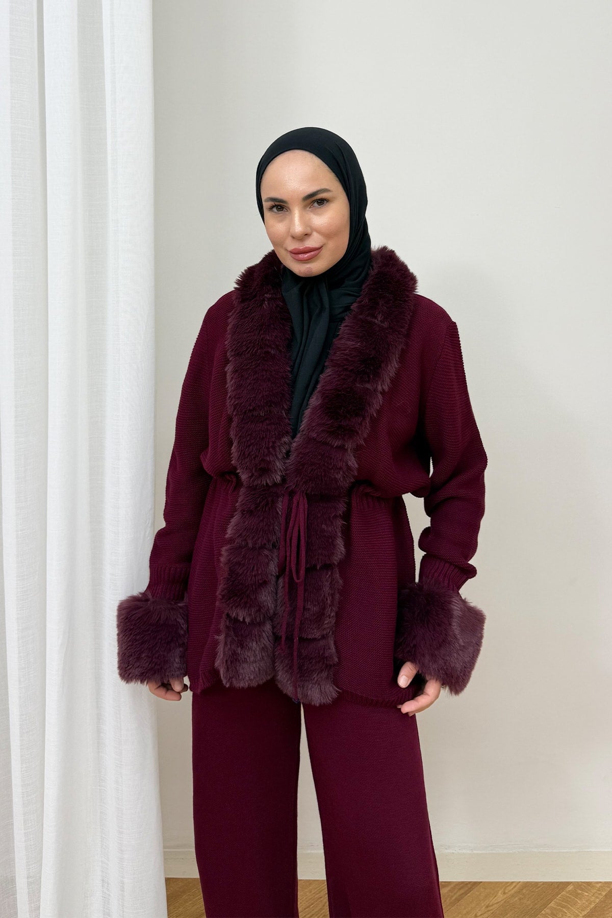 Kürklü Triko Takım 92-9201