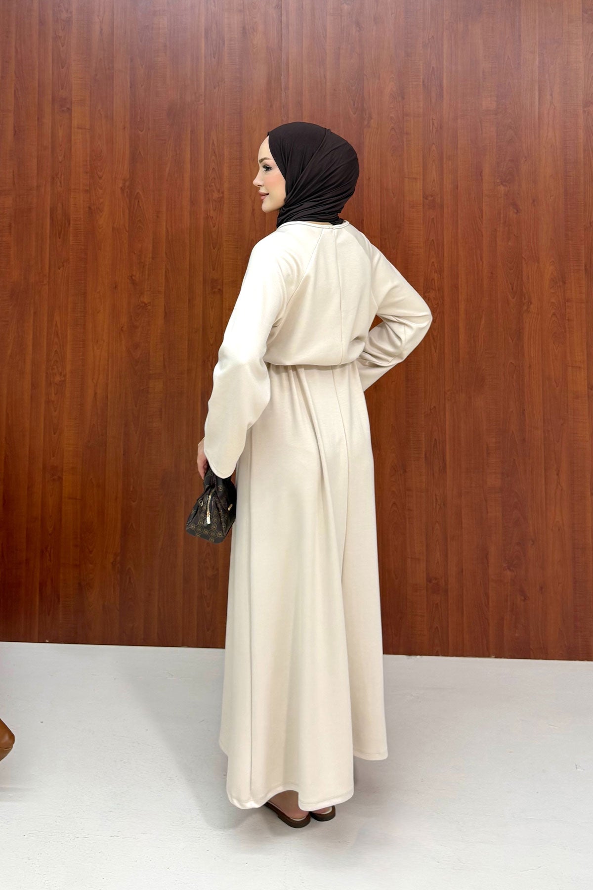 Örme Modal Elbise 68-6600