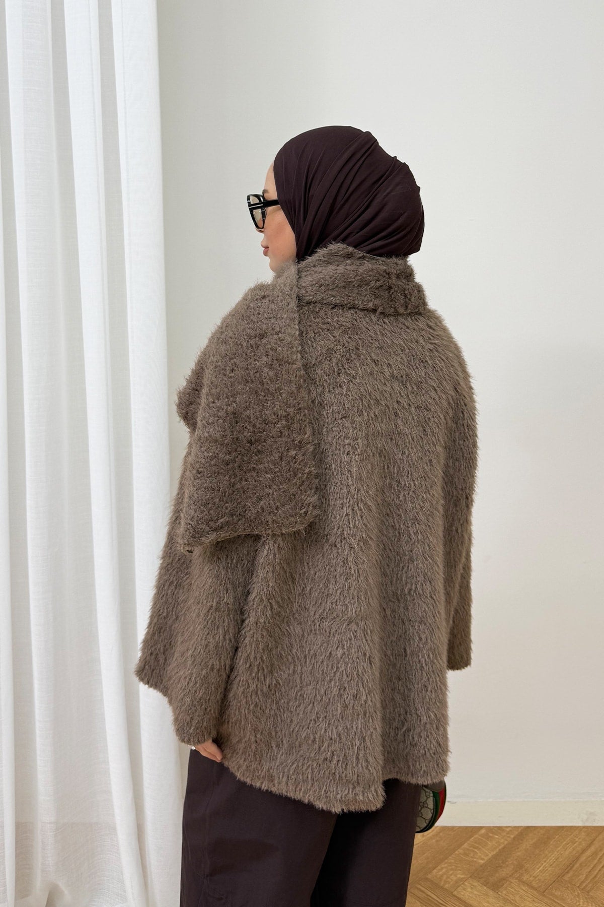 Şallı Düğmeli Hırka 4-62609