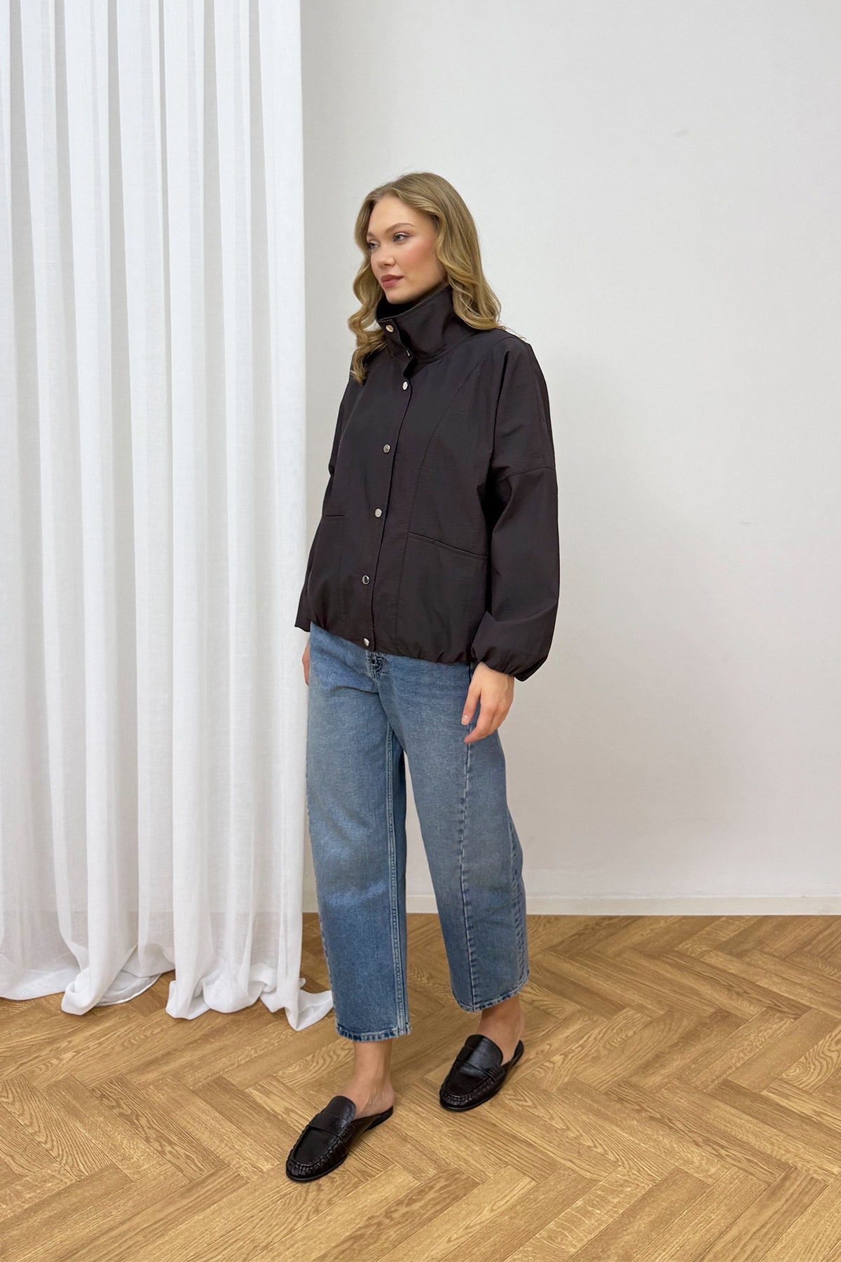 Çıtçıtlı Bomber Ceket 12-70207