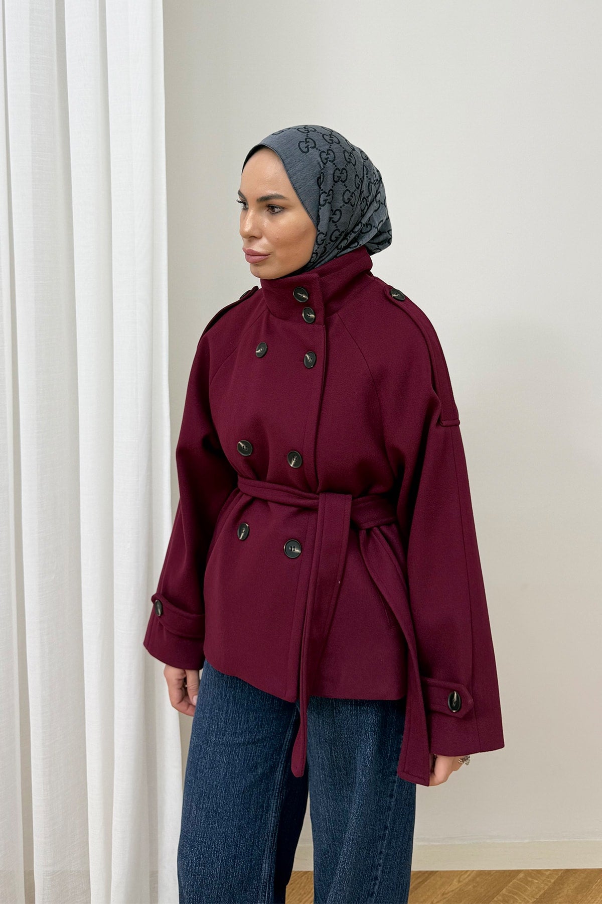 Premium Kaşe Kaban 12-70119