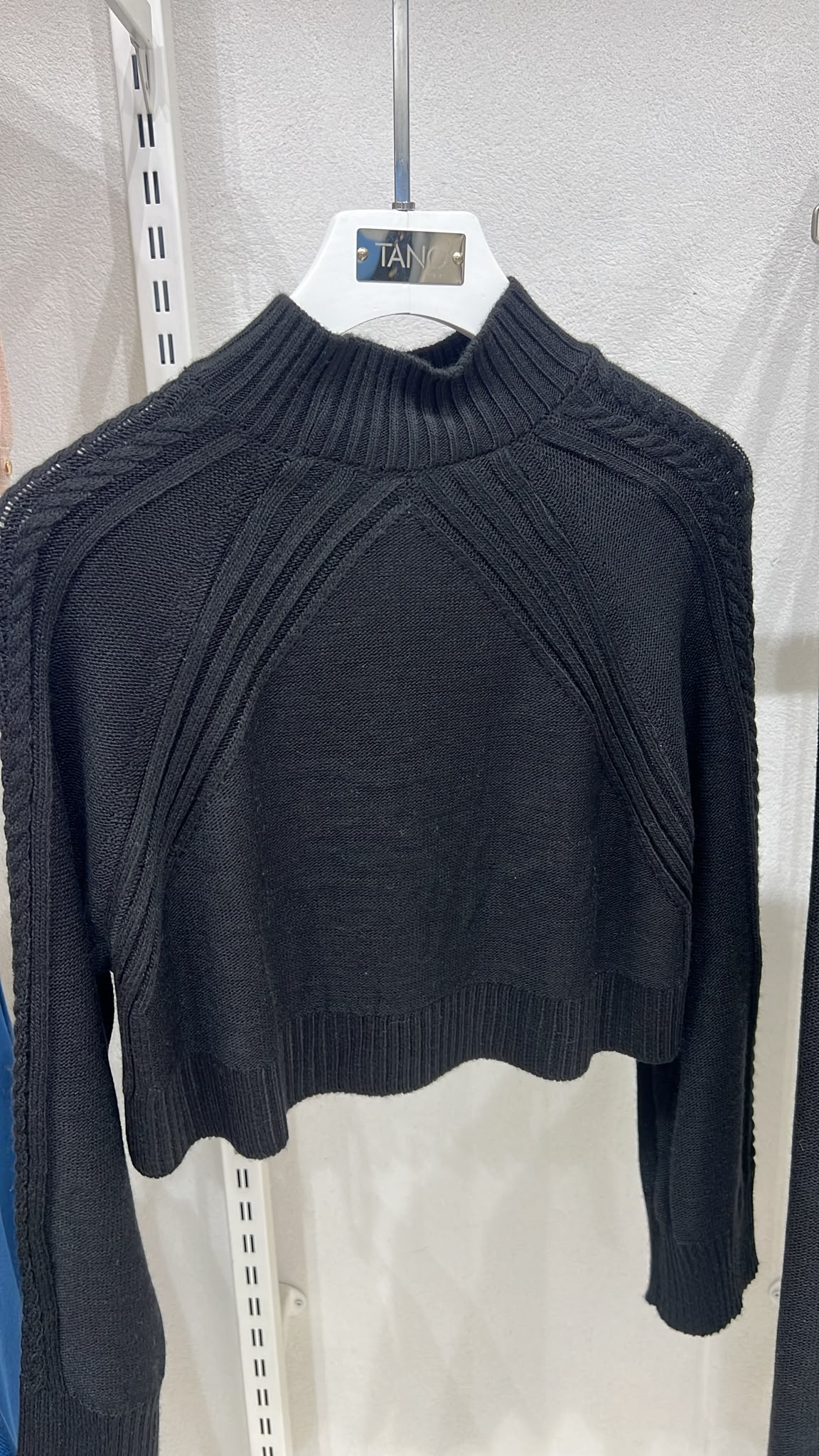 Crop saç Örgü Etekli Takım
