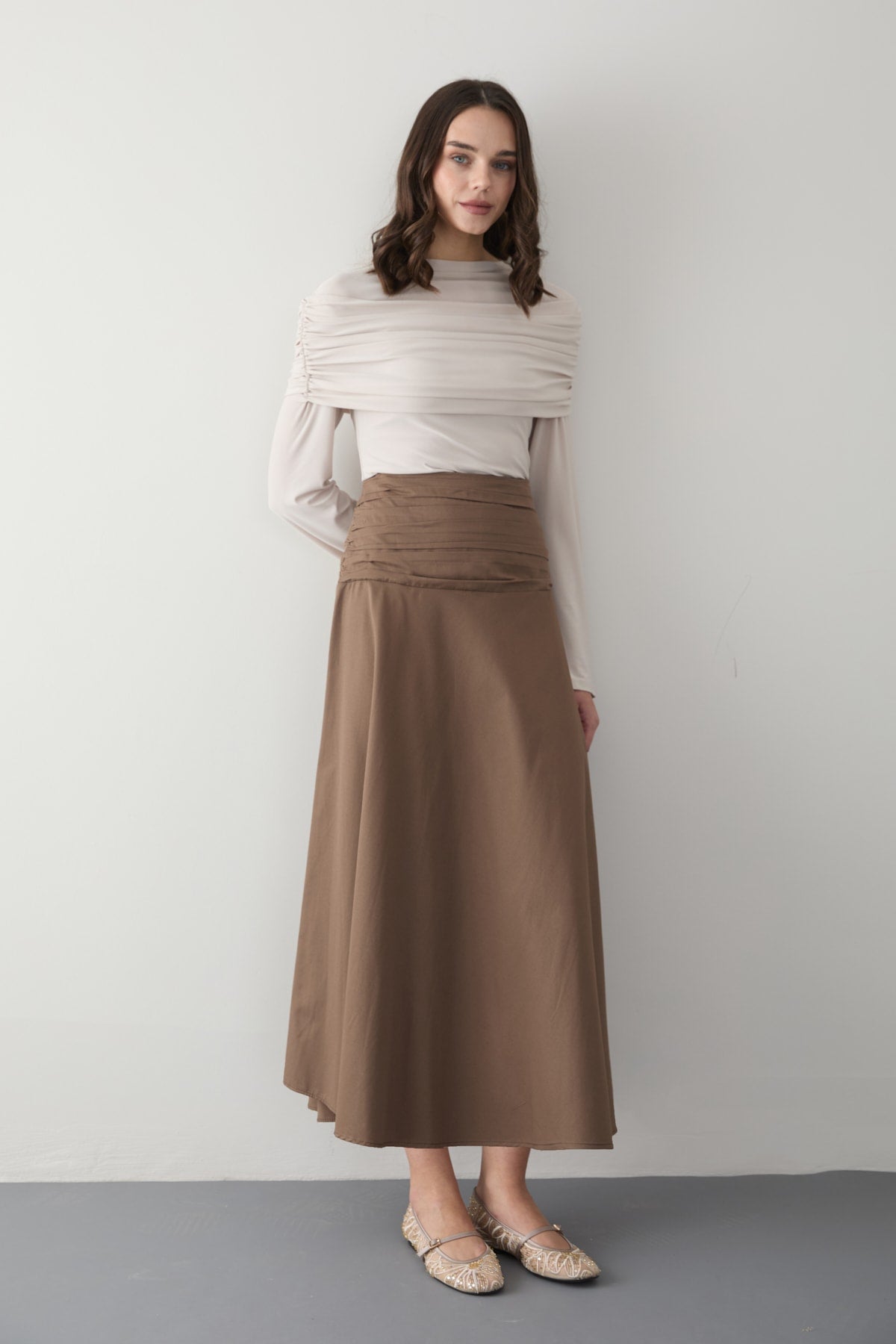 Poplin Skirt 32-2816