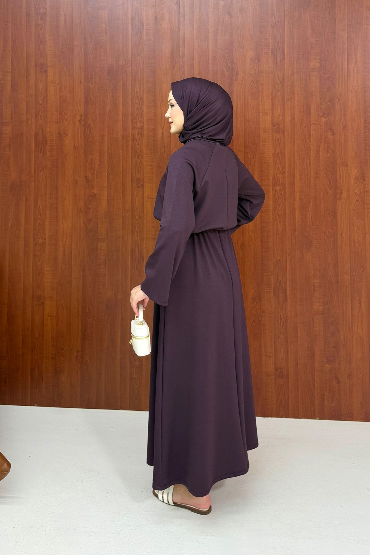 Örme Modal Elbise 68-6600