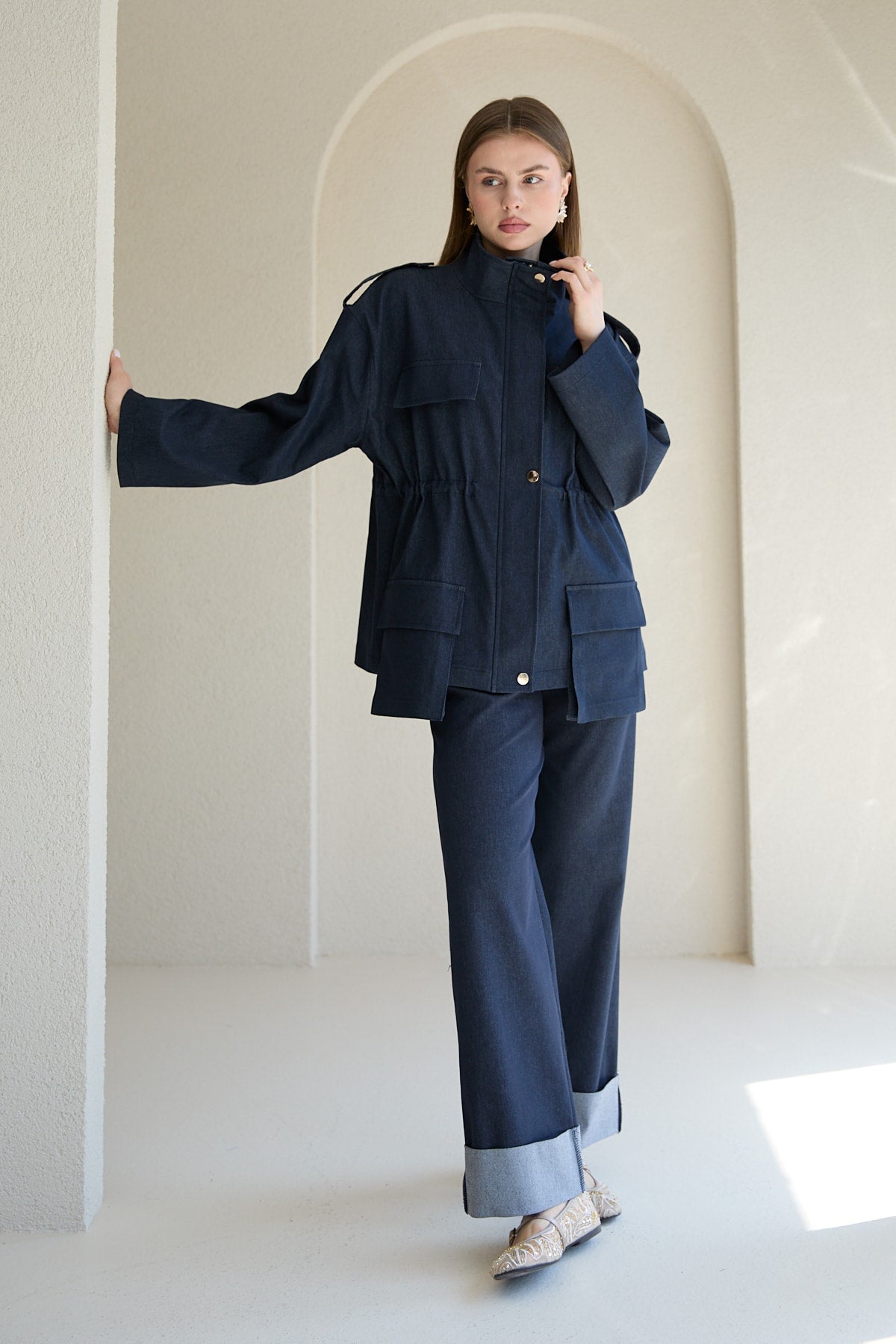 Denim Cepli Takım 32-2770