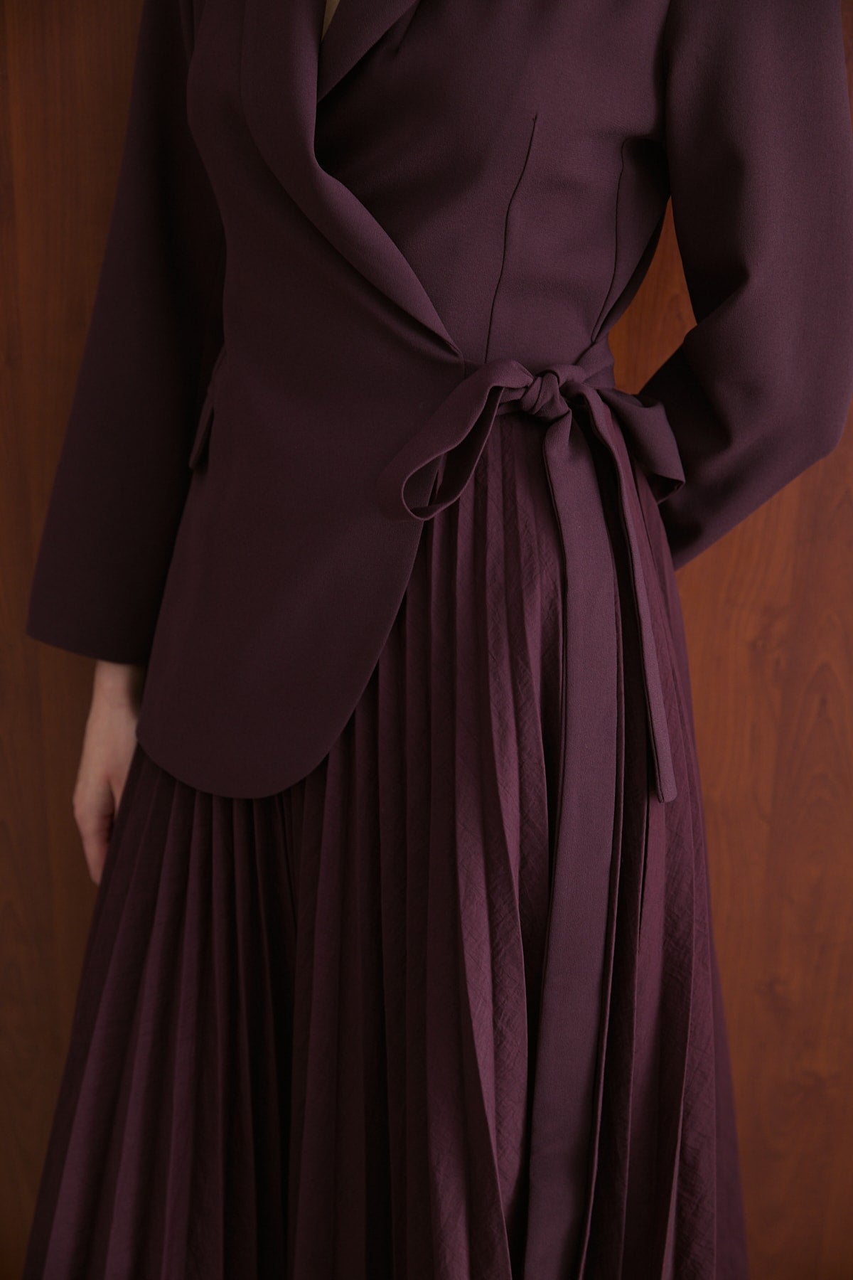 Piliseli Ceket Elbise 32-2687