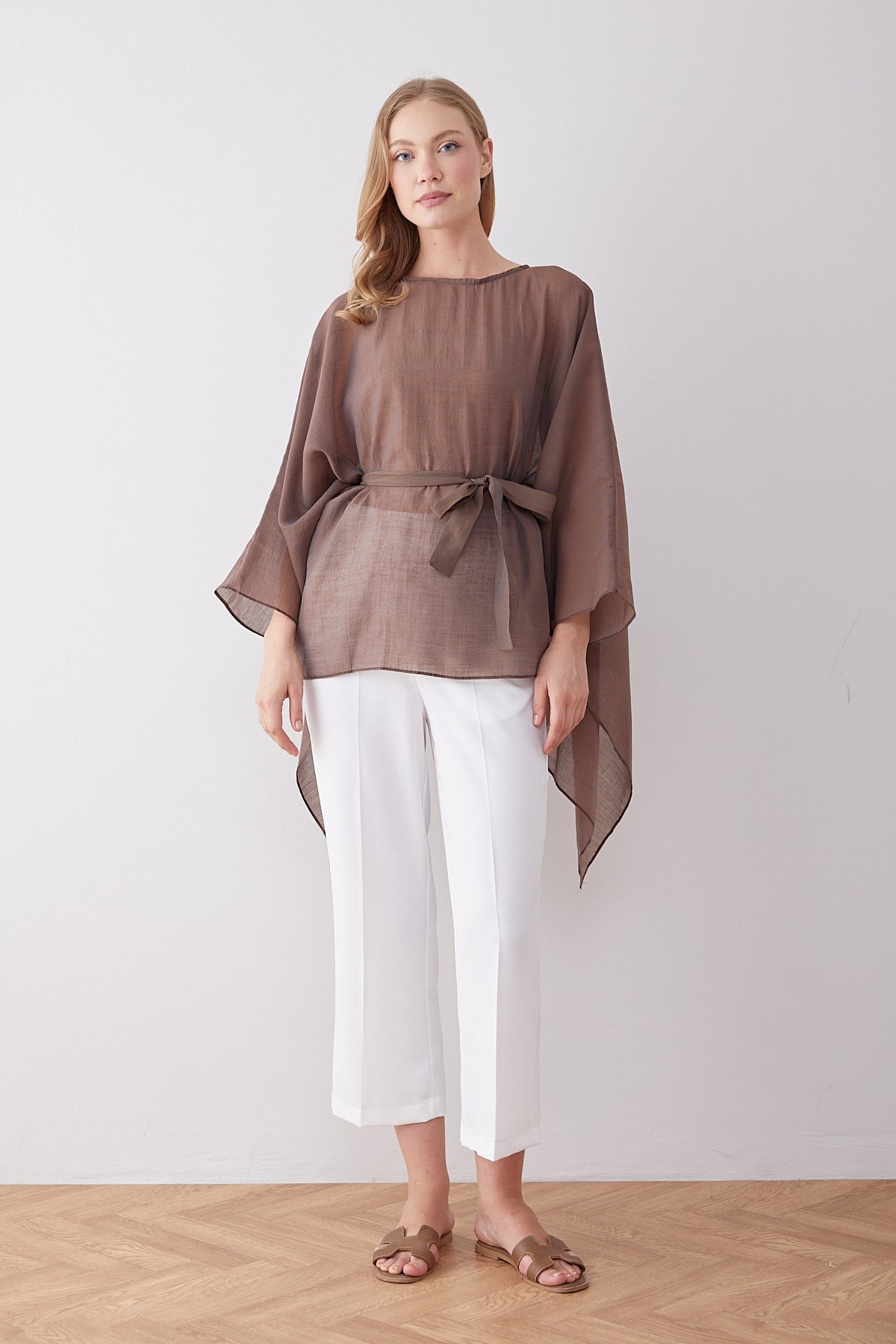 Tül Pelerin Tunik 32-2917
