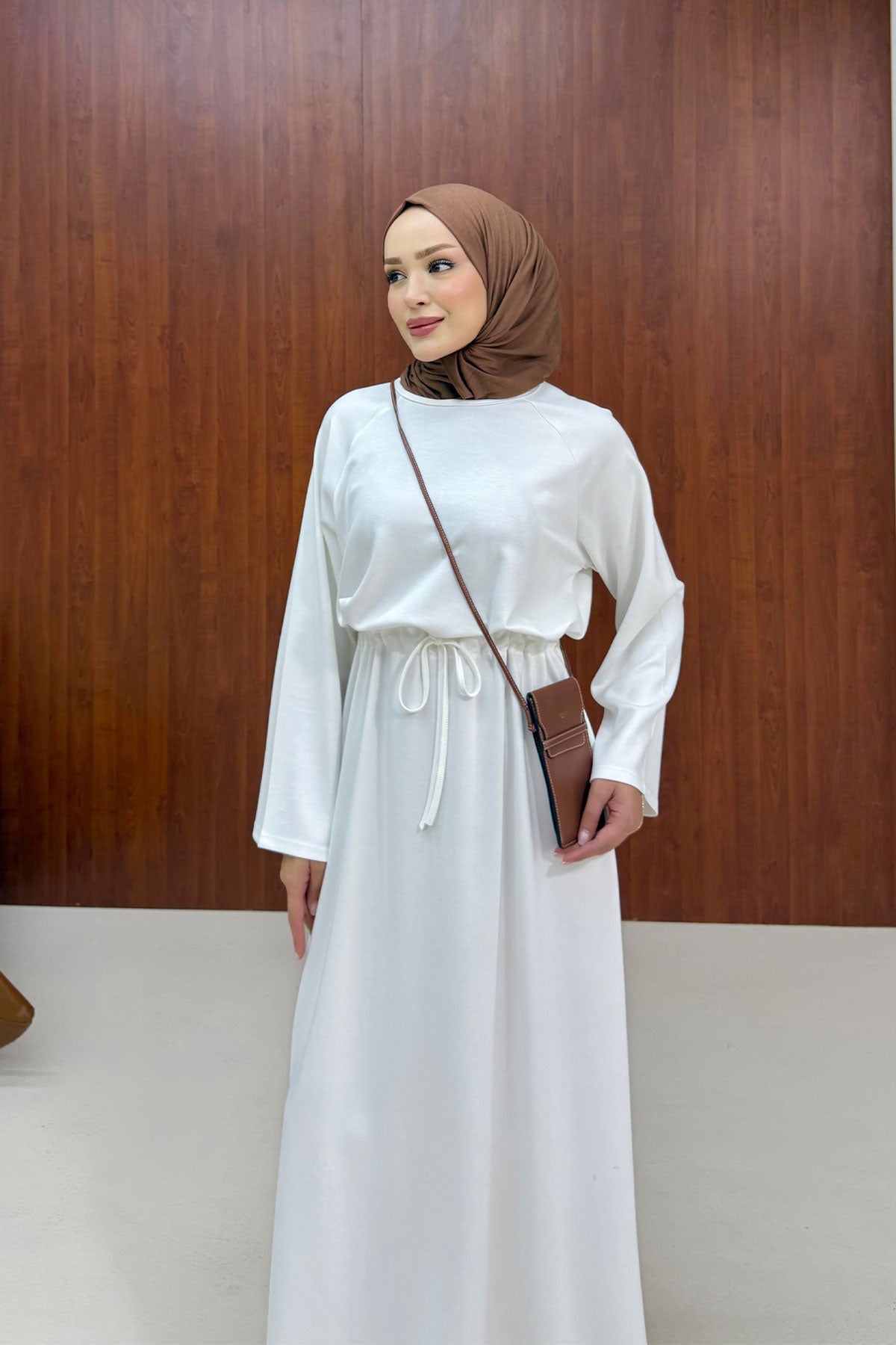 Örme Modal Elbise 68-6600