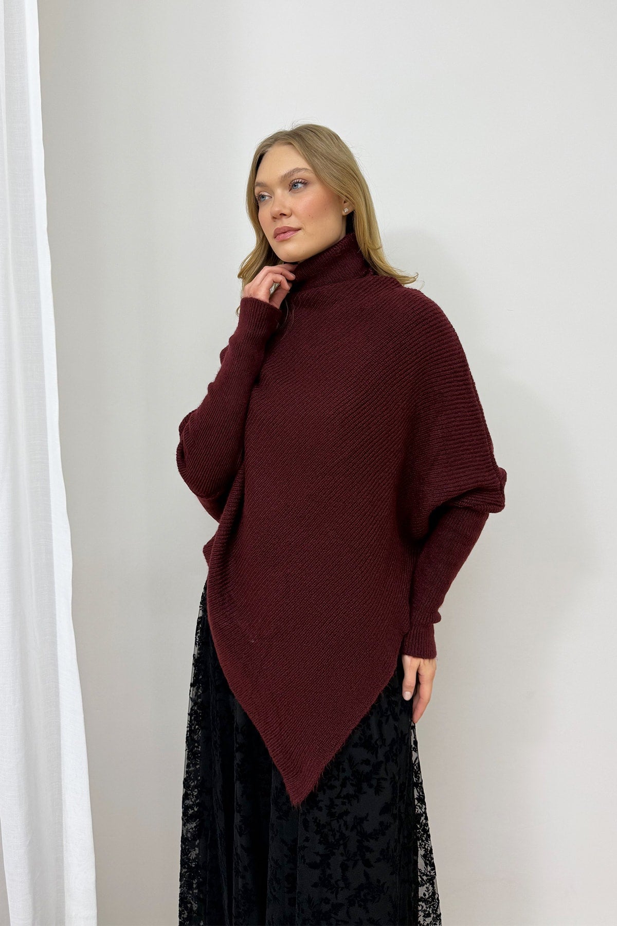 Asimetrik Triko Kazak 94-6107