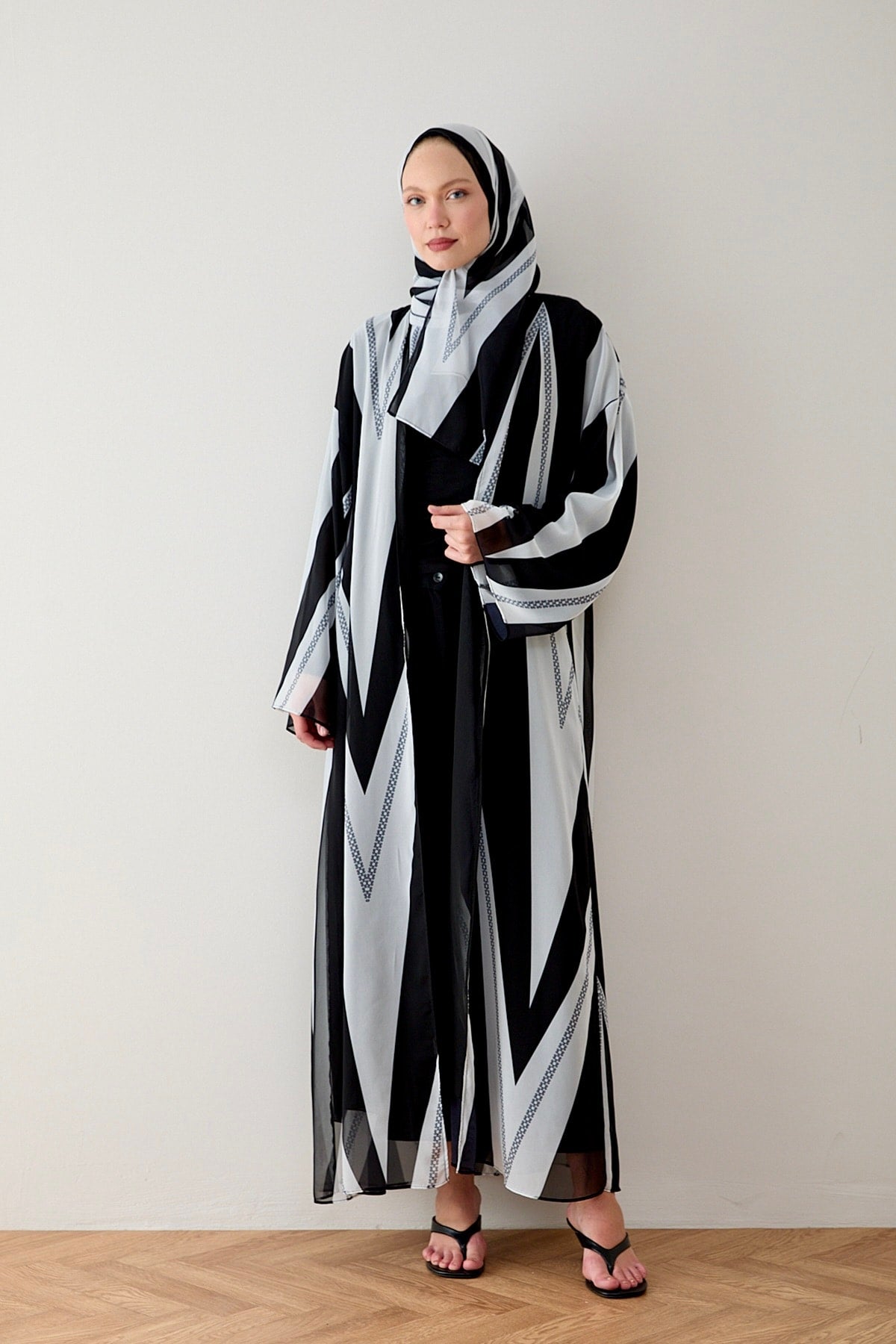 Abaya Şal Takım 12-39101