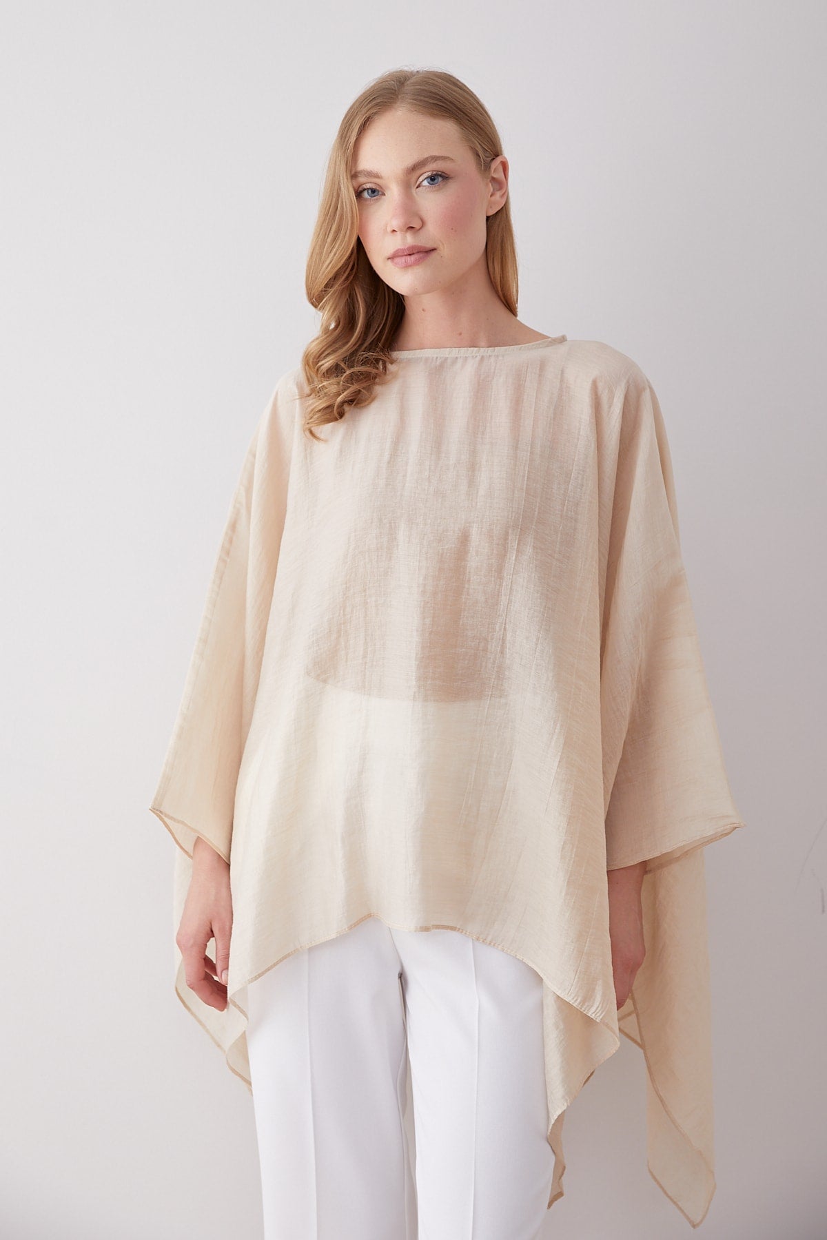 Tül Pelerin Tunik 32-2917