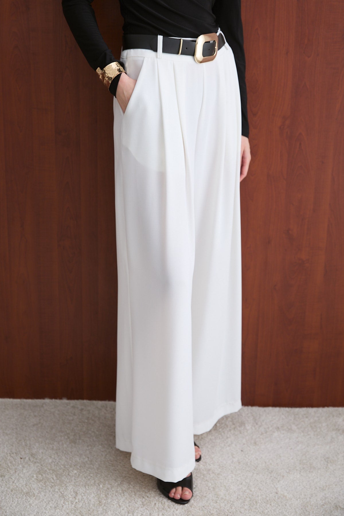 Kemerli Pantolon 32-2798