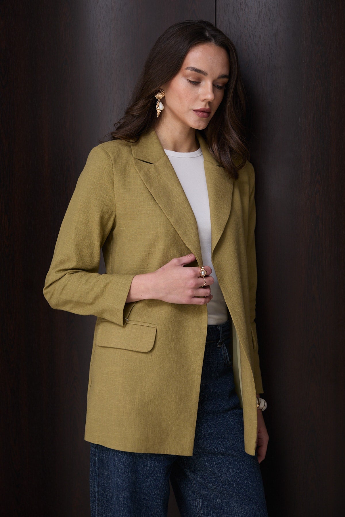 Keten Ceket 32-2833
