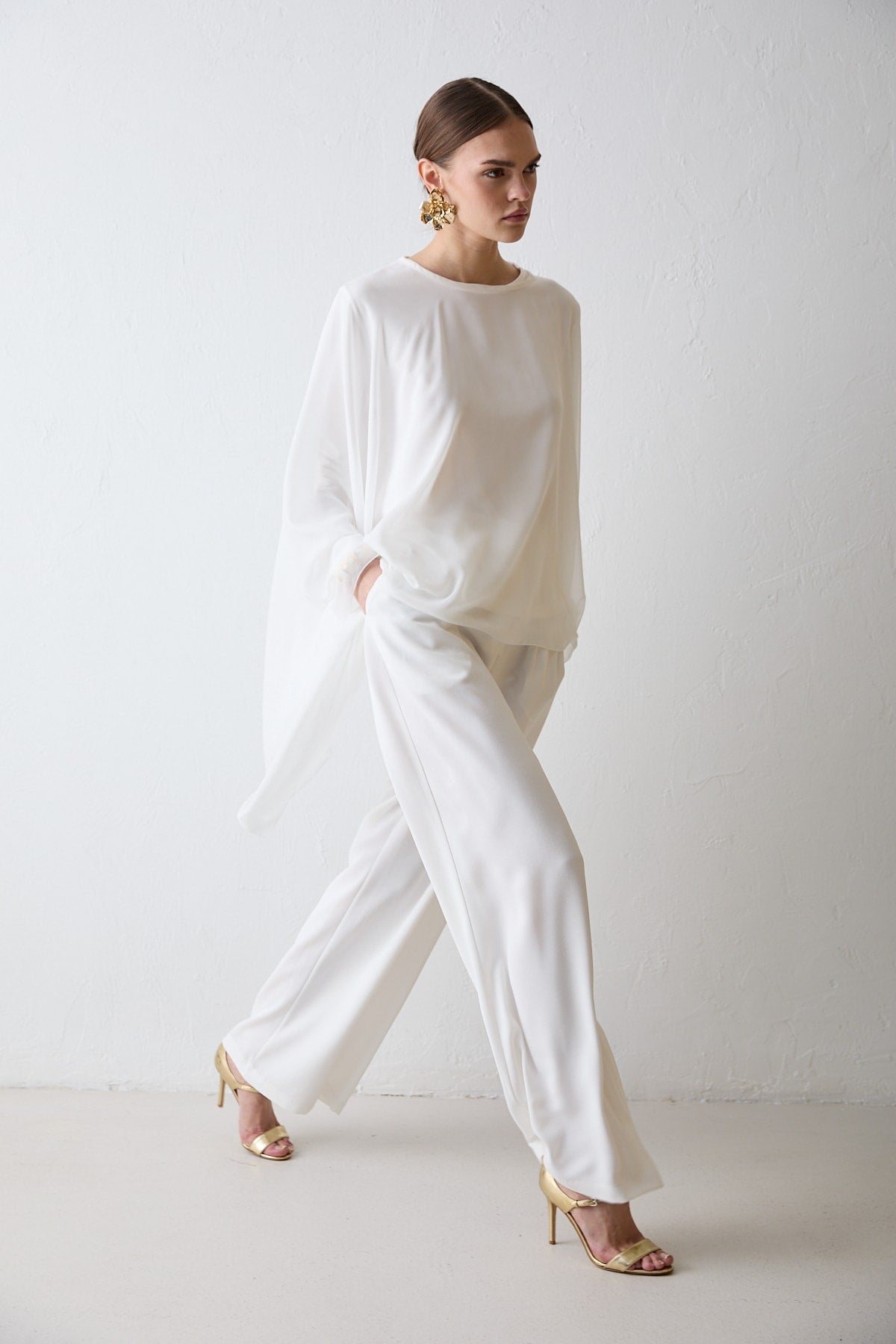 Şifon Tunikli Takım 32-2636