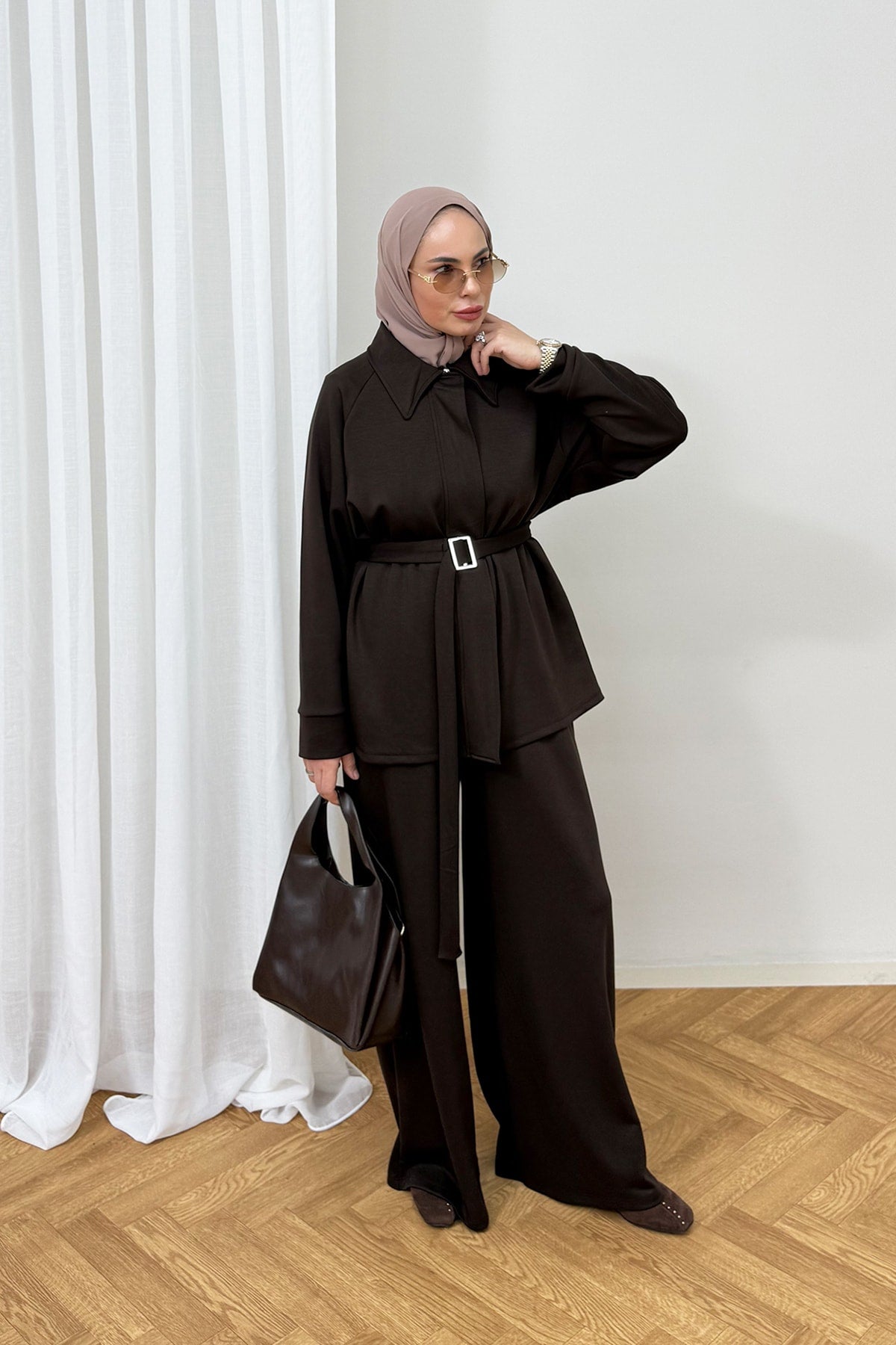 Kuşaklı Modal Takım 68-6613