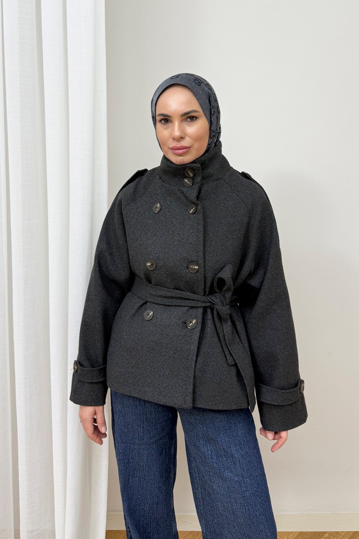 Premium Kaşe Kaban 12-70119