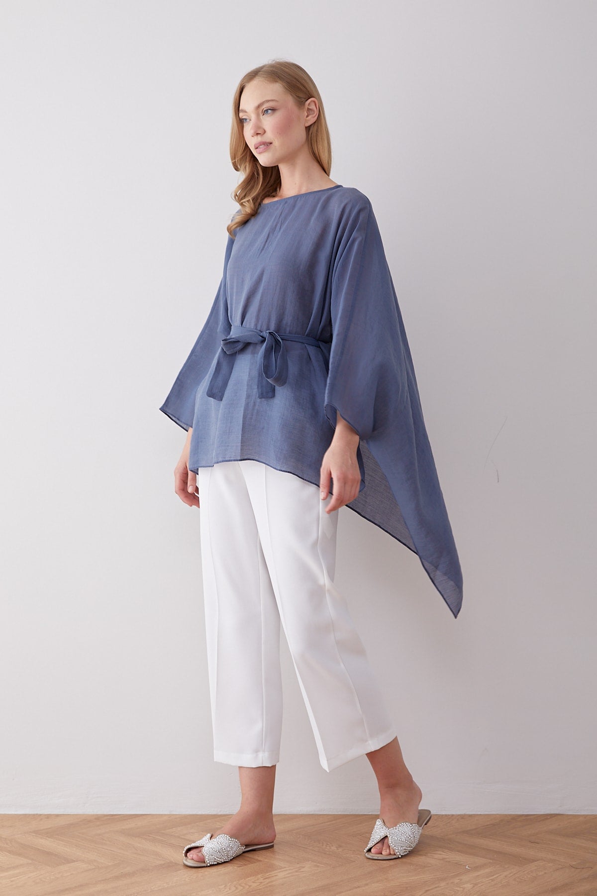 Tül Pelerin Tunik 32-2917