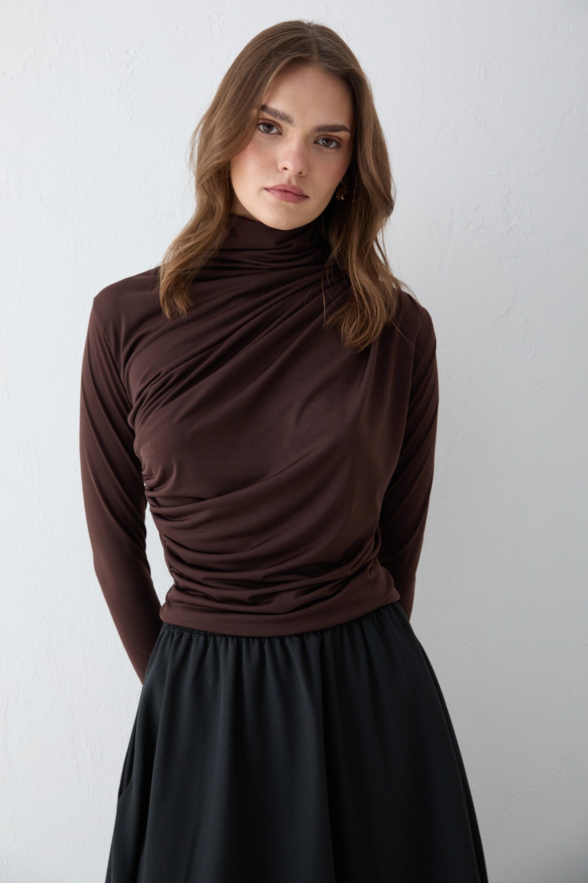 Sandy Drapeli Bluz 68-6233