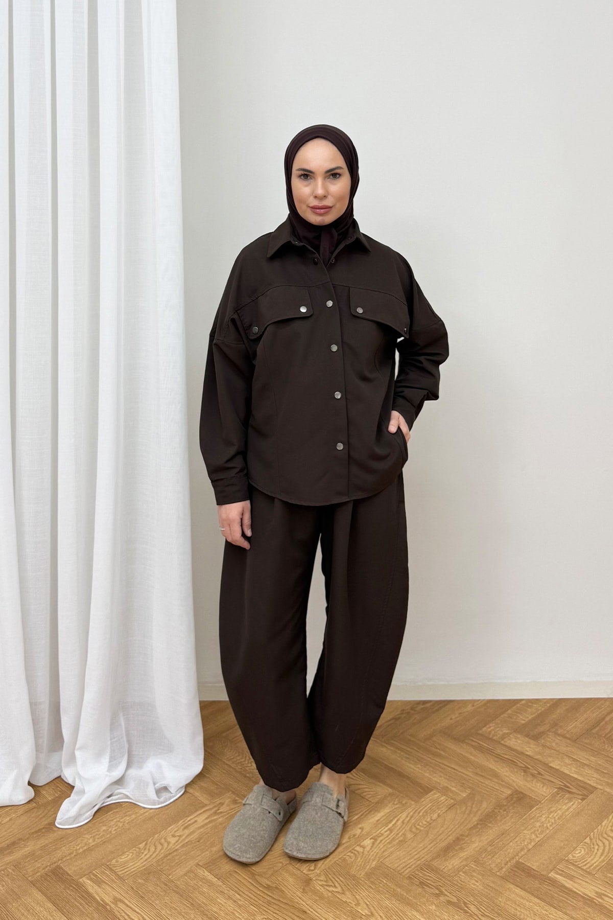Barrel Pantolonlu Takım 32-3007